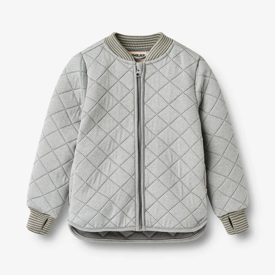 wheat-loui-thermojacke-flint-melange-wasserabweisend image 1