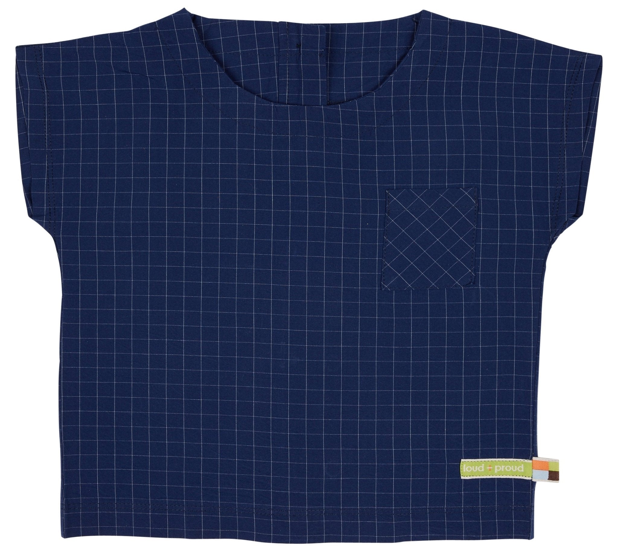 loud-proud-classics-bluse-karo-aster-74-80-popeline image 7
