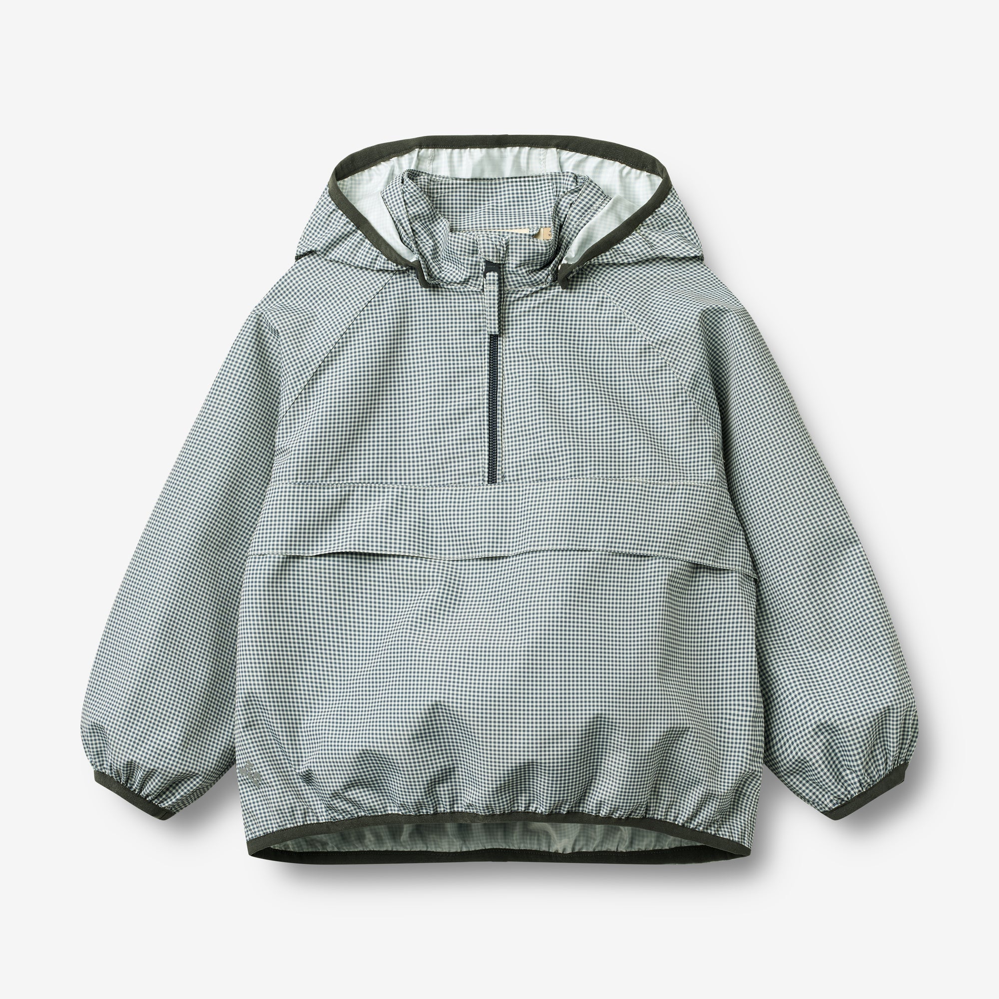 wheat-skyen-shell-jacket-jacke-blue-check-leicht image 1