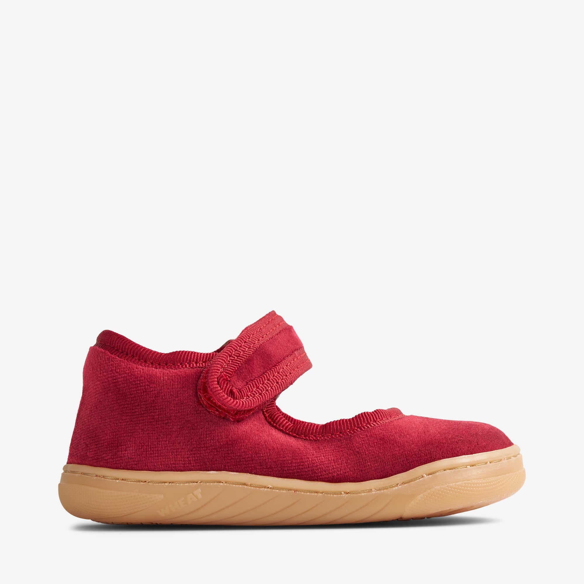 wheat-audrey-ballerina-m-dchen-red-cherry-samt-klett image 5