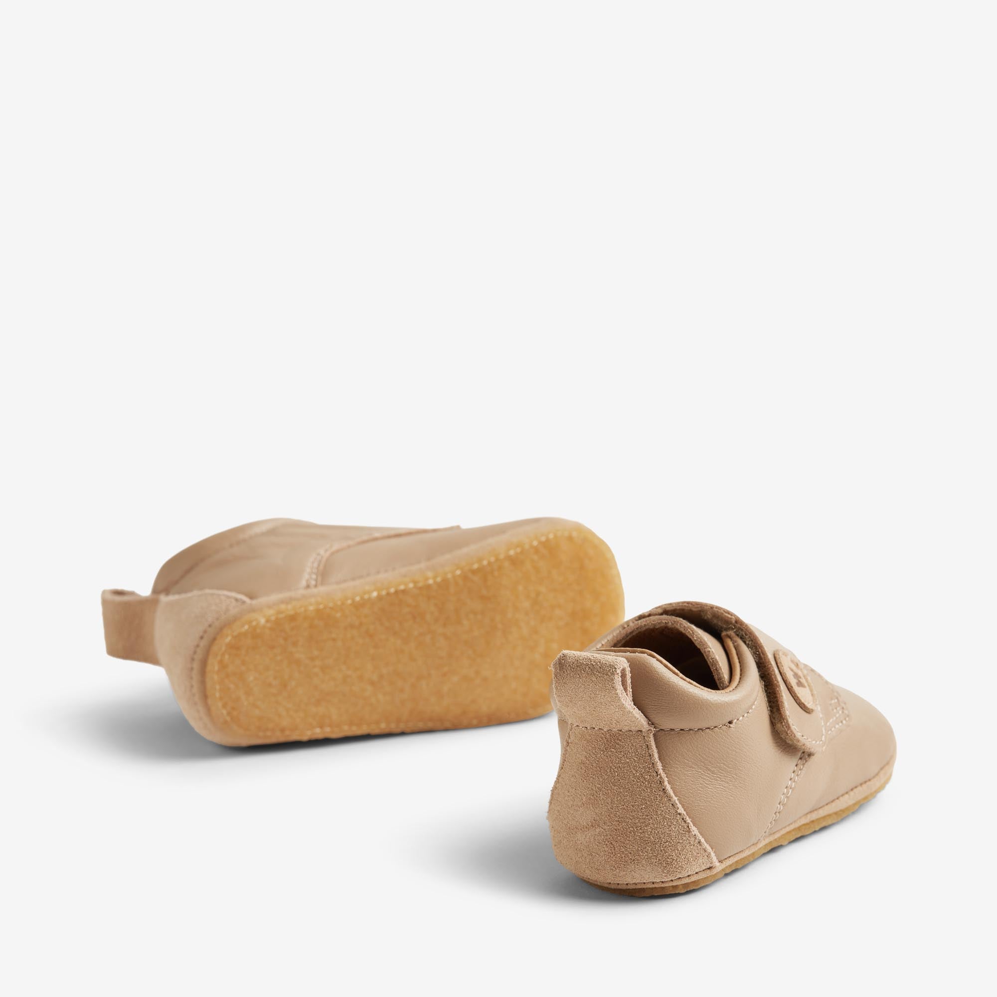 wheat-dakota-hausschuhe-rose-dawn-leder-klett image 2
