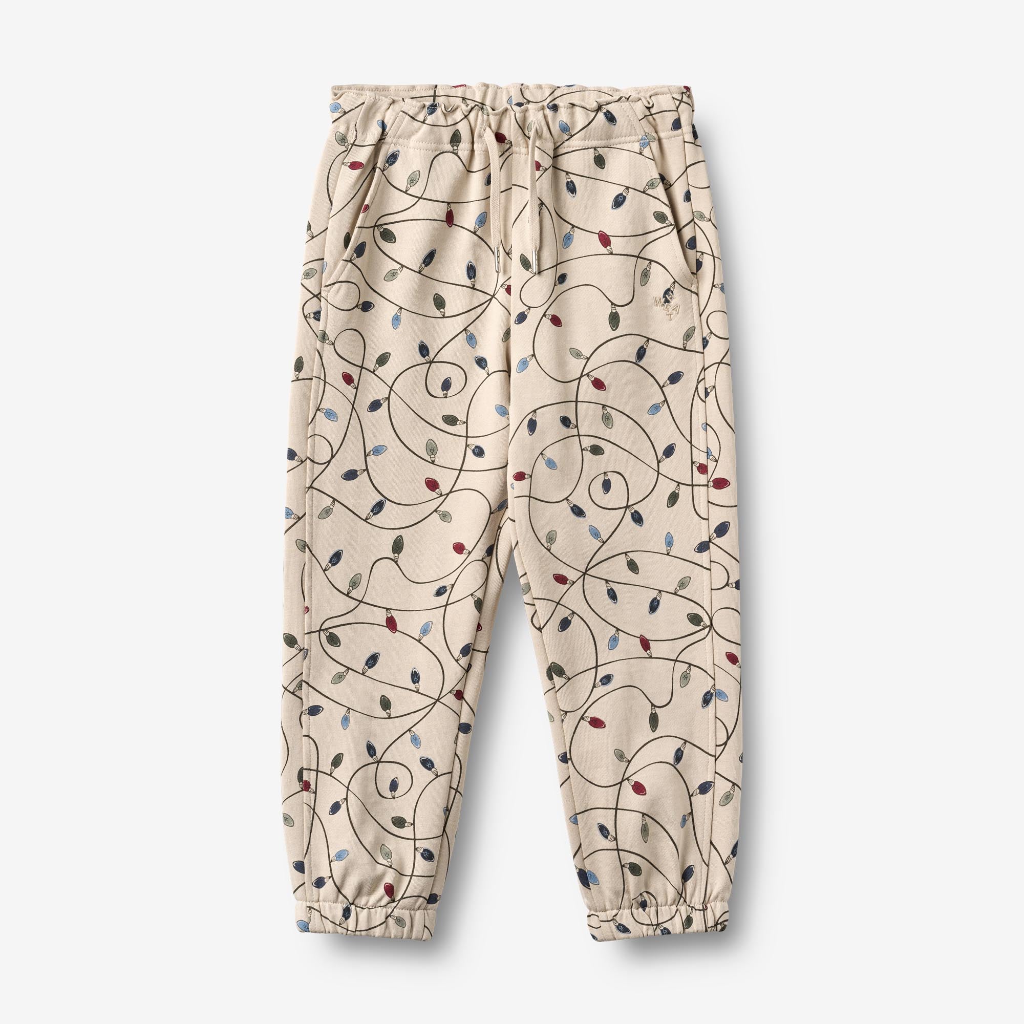 wheat-cosmo-sweatpants-grey-cloud-string-lights-bio image 1