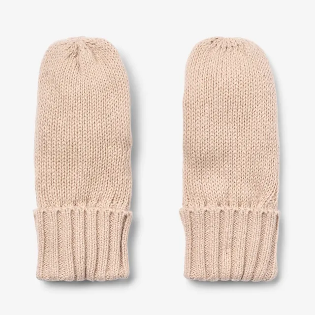 wheat-cotta-handschuhe-jacquard-rose-powder-bio-baumwolle image 1