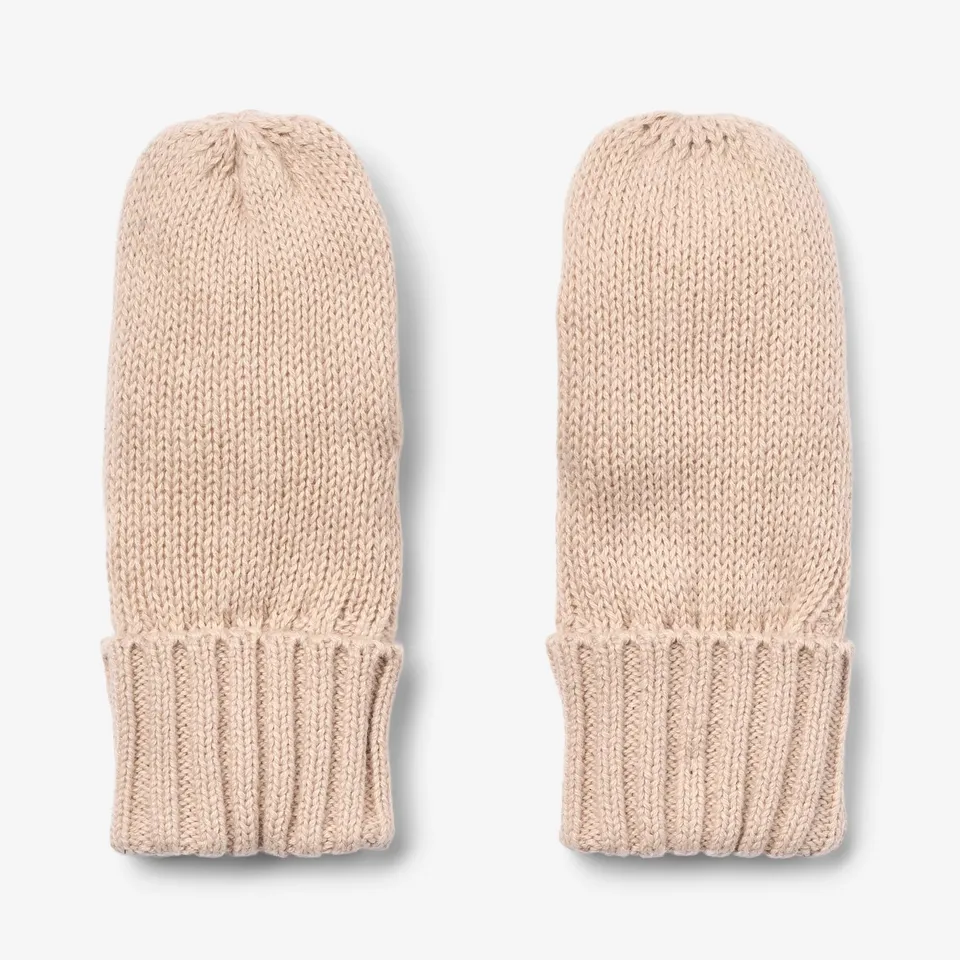 wheat-cotta-handschuhe-jacquard-rose-powder-bio-baumwolle image 1