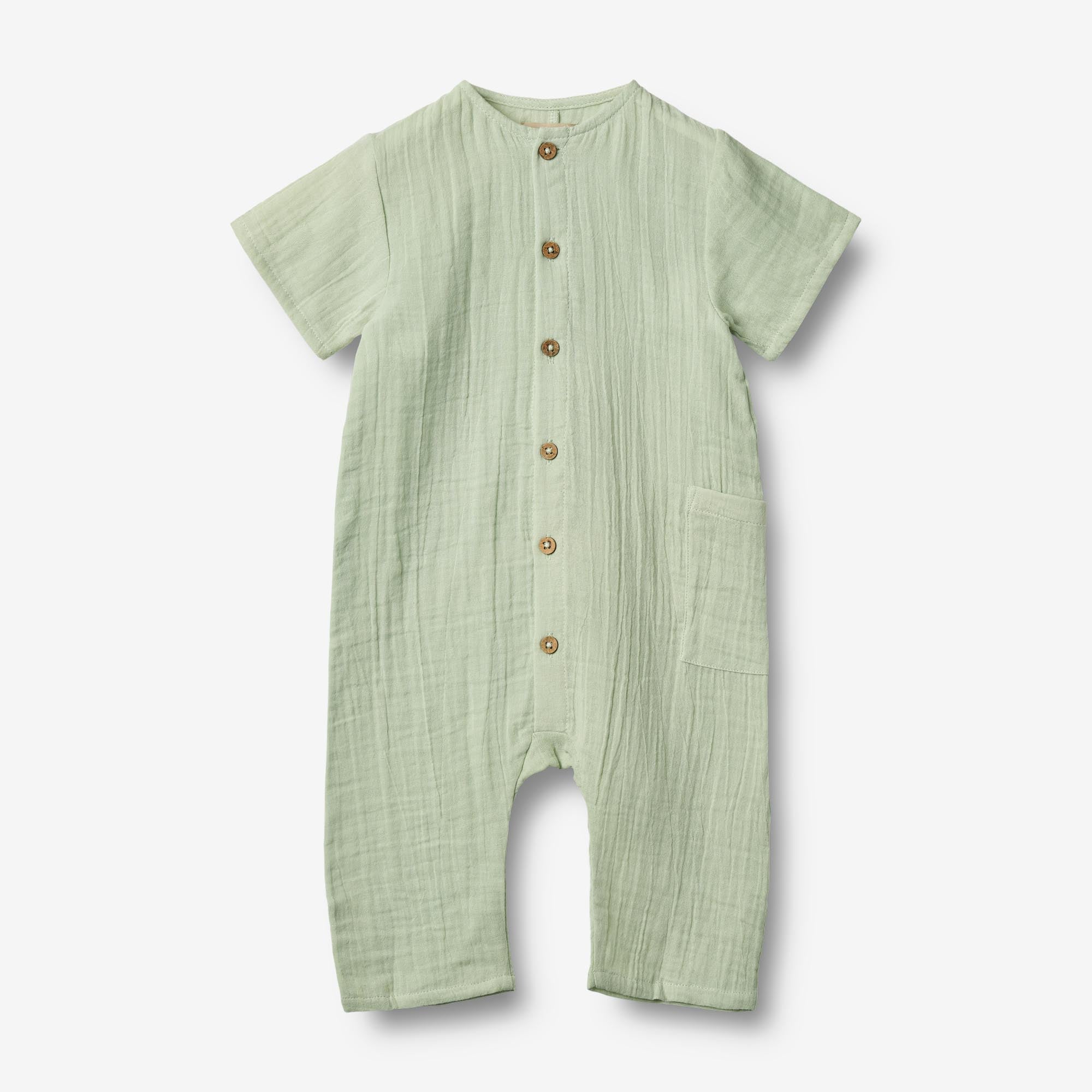 wheat-alex-romper-soft-mint-bio-baumwolle-overall image 1