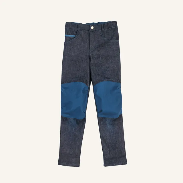 finkid-husky-kuusi-thermo-denim-kinder-jeans-denim-fleece image 1