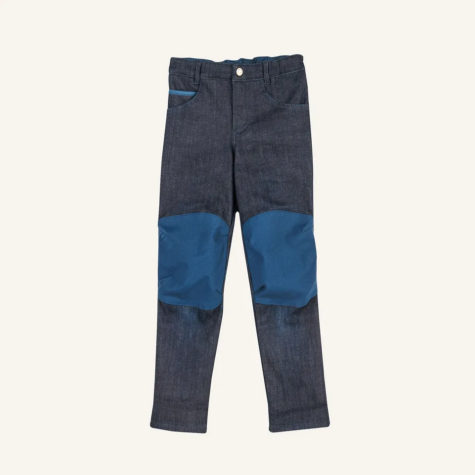 finkid-husky-kuusi-thermo-denim-kinder-jeans-denim-fleece image 1