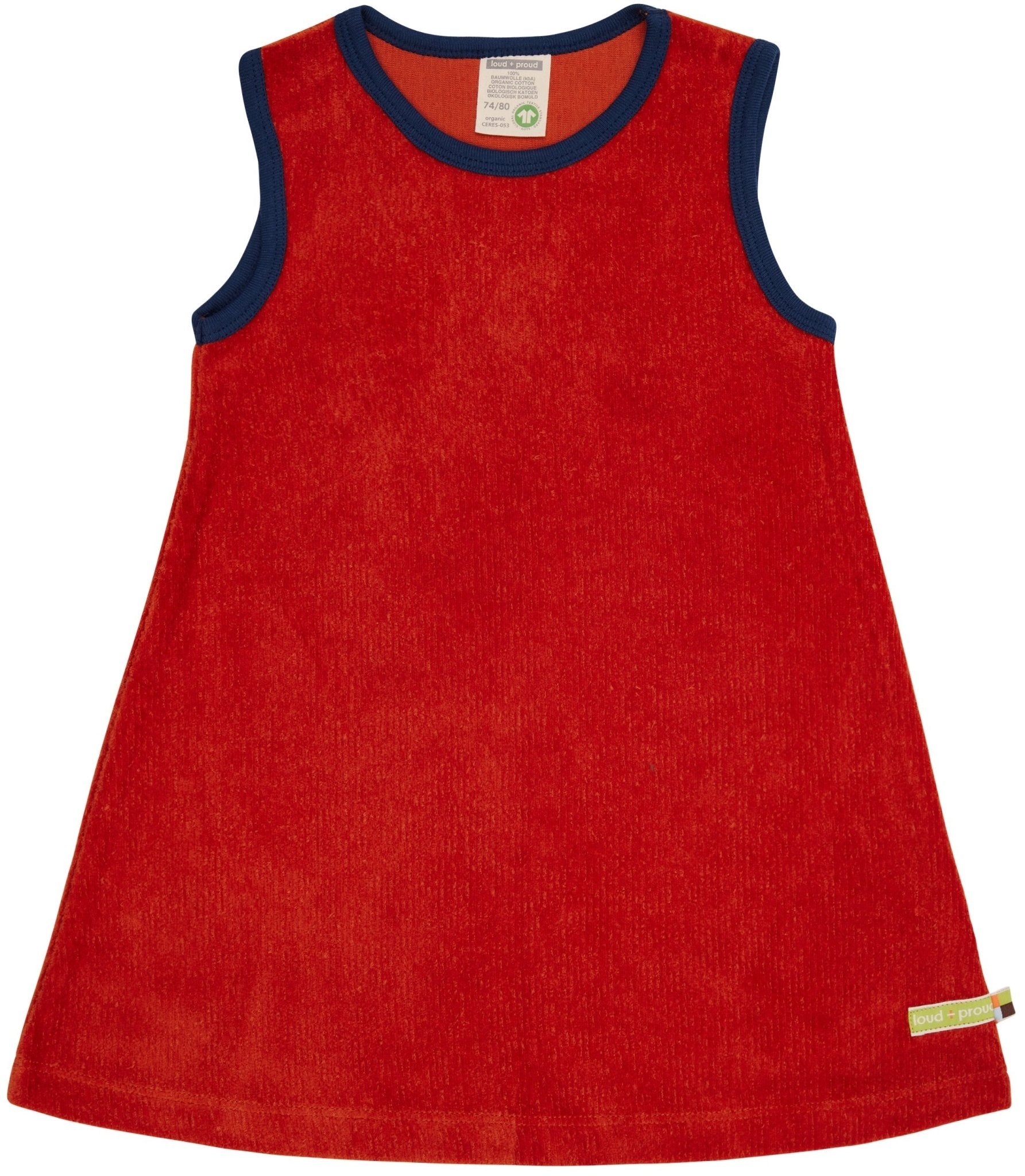 loud-proud-classics-cord-kleid-terracotta-elastisch image 1