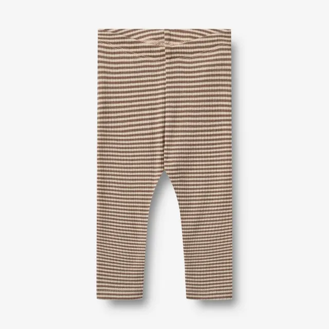 wheat-agi-wollleggings-merino-wood-stripe image 1