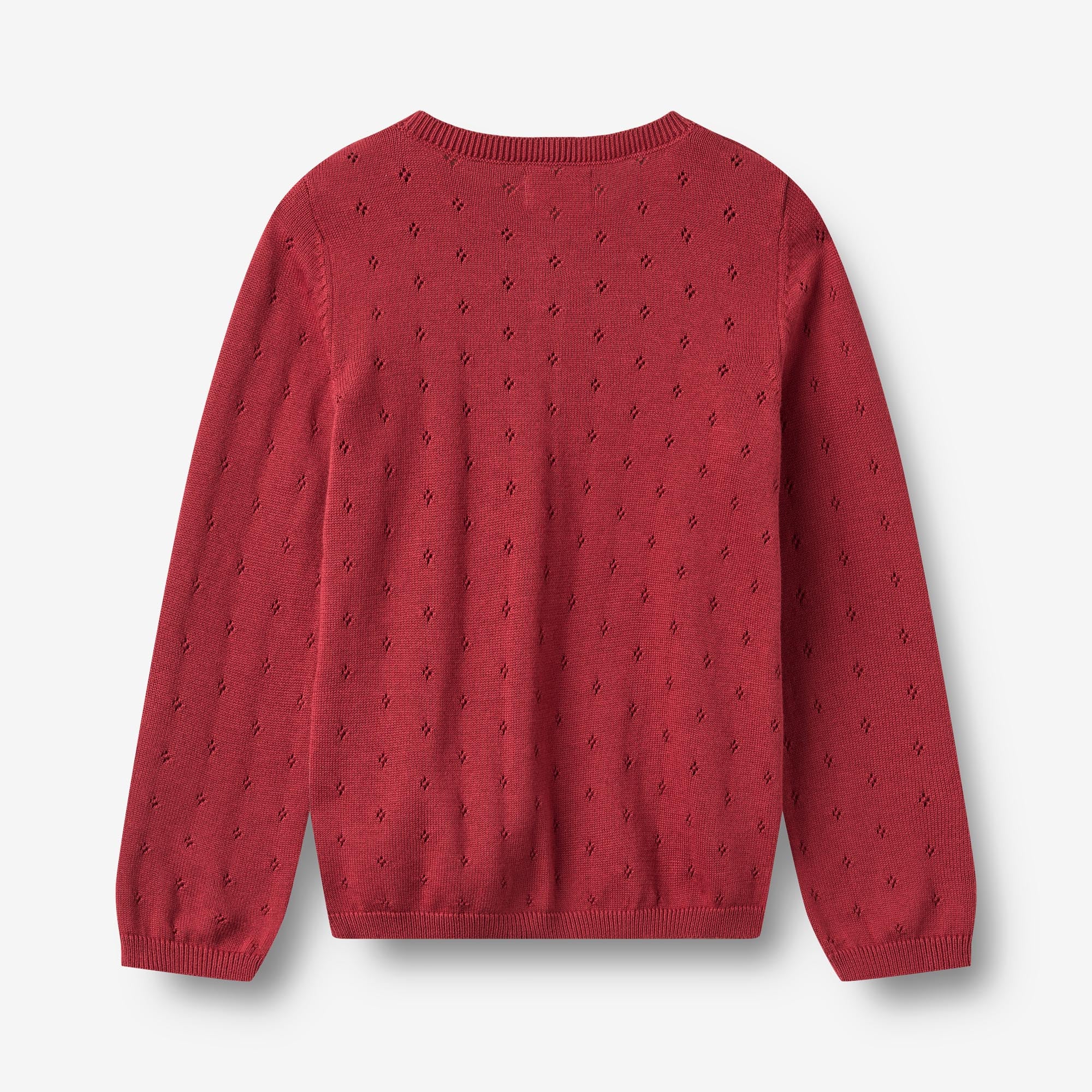 wheat-maia-strickjacke-red-cherry-bio-baumwolle-m-dchen image 2