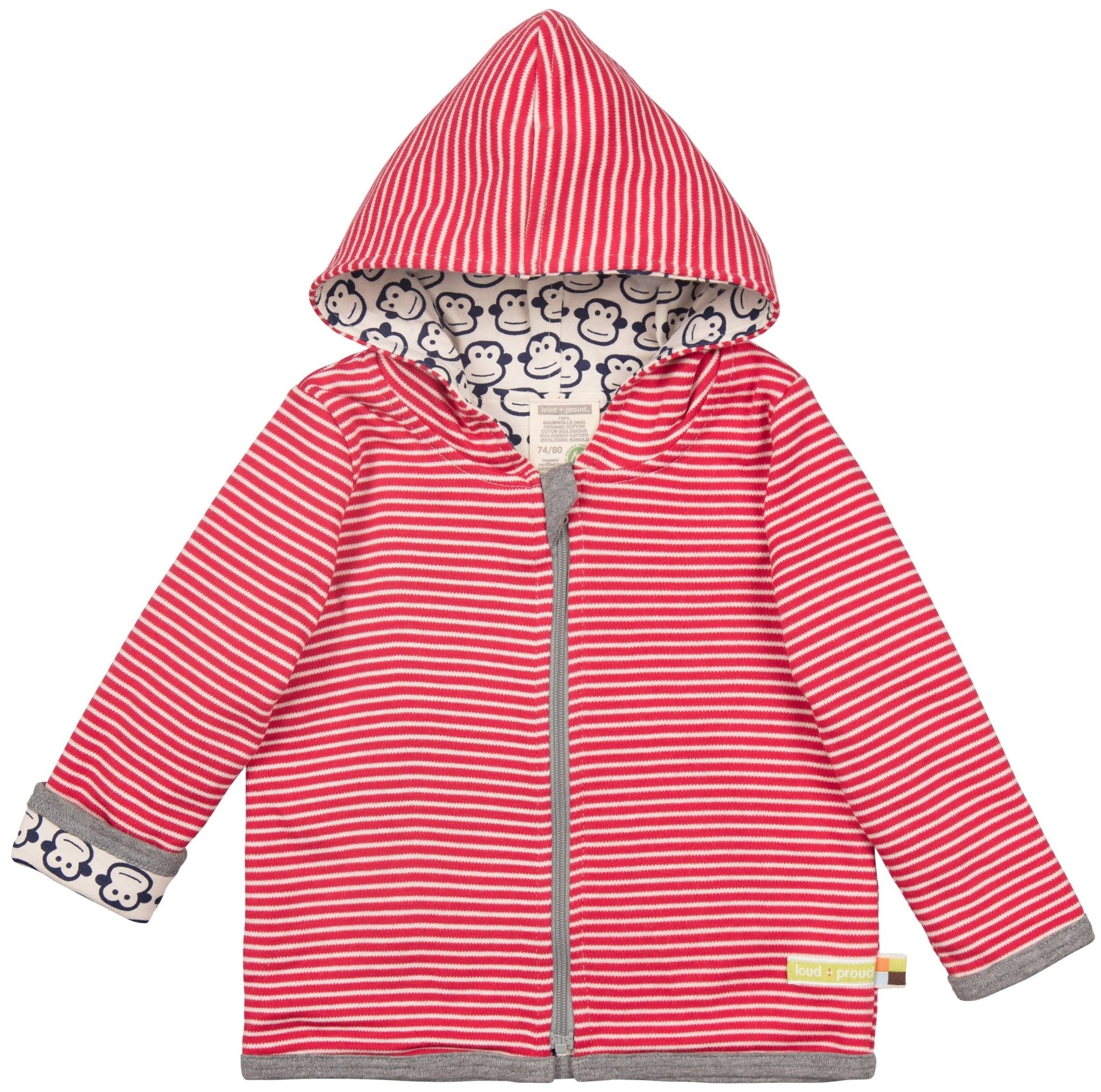 loud-proud-classics-wendejacke-kinderjacke-kapuze-jersey-interlock image 7