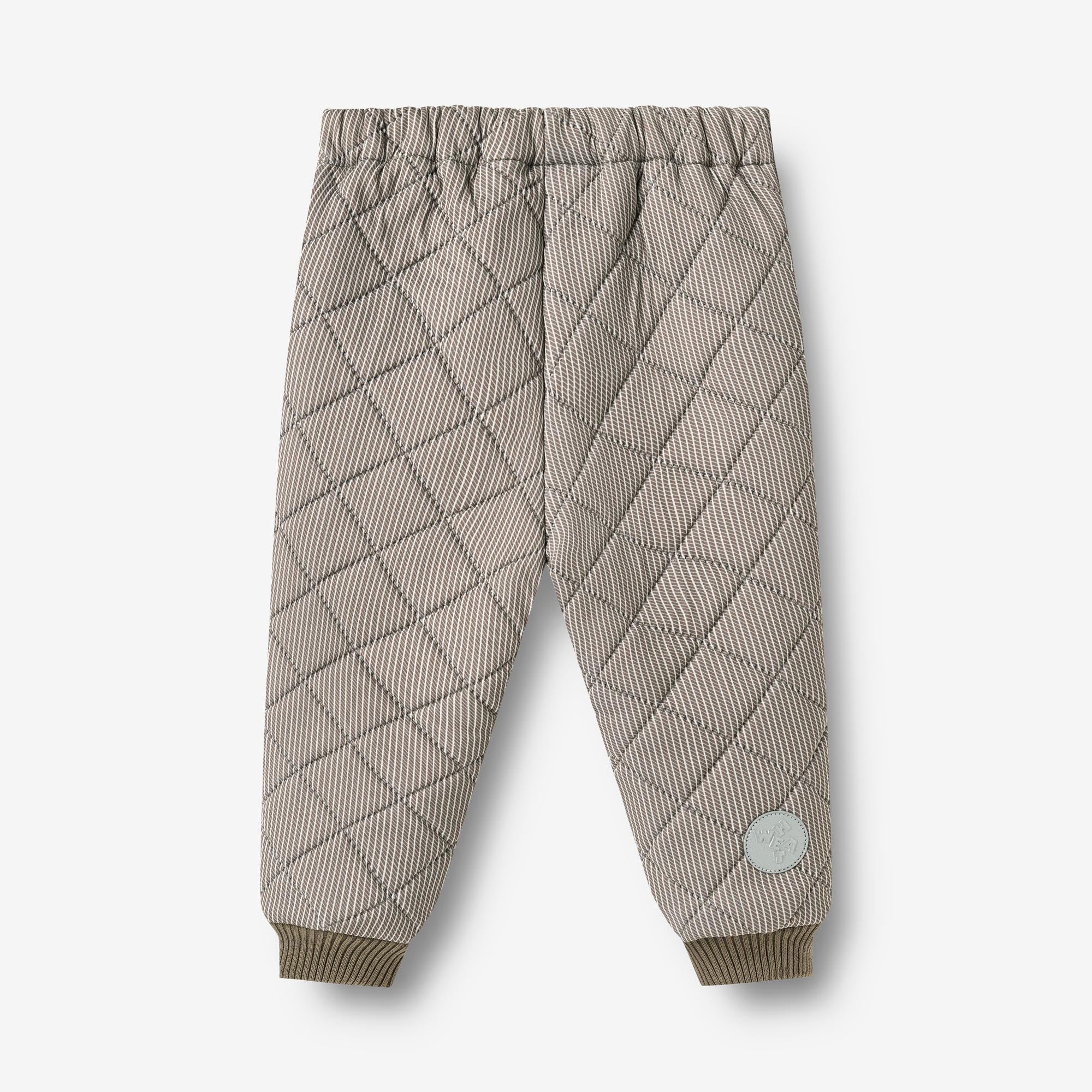 wheat-alex-thermohose-brown-stripe-baby-winddicht image 2