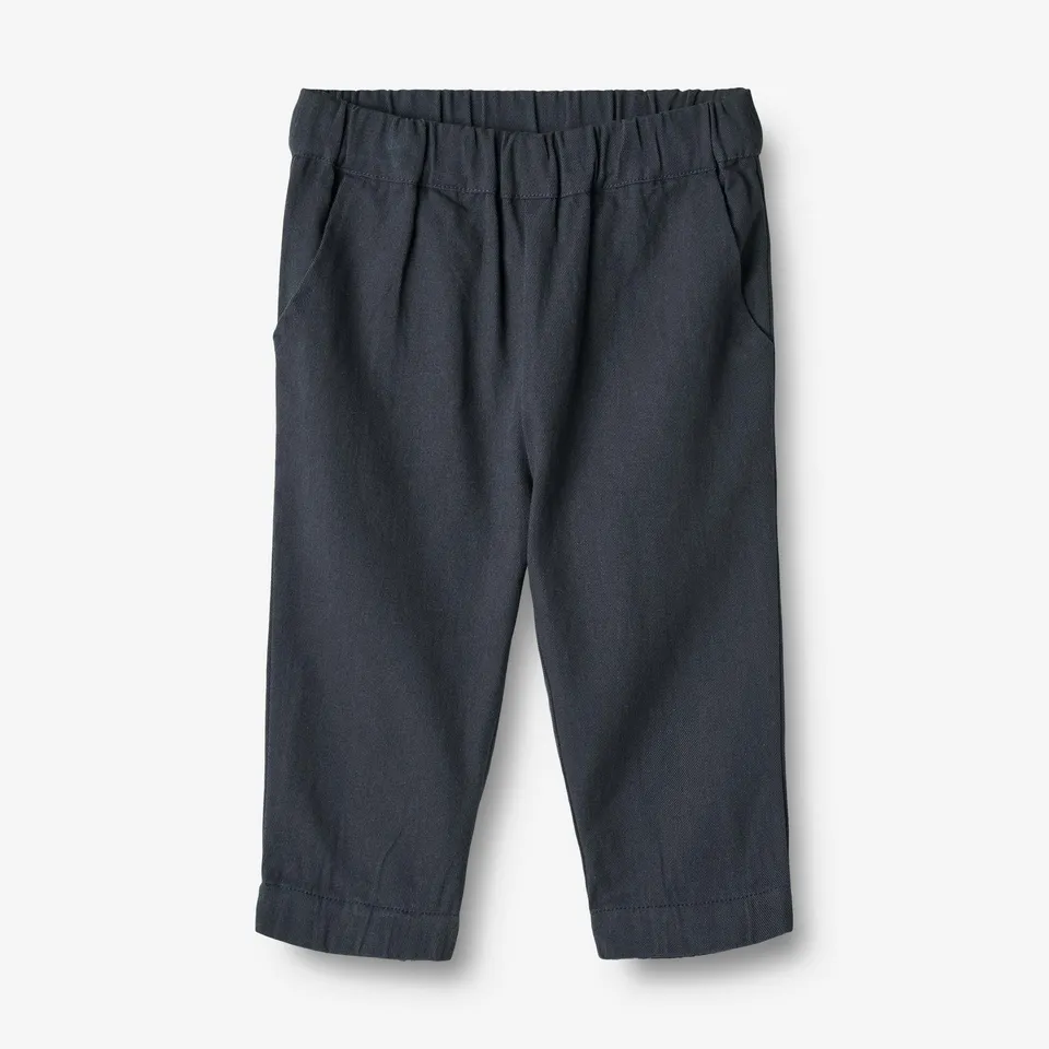 wheat-andy-hose-navy-baby-bio-baumwolle-twill image 1