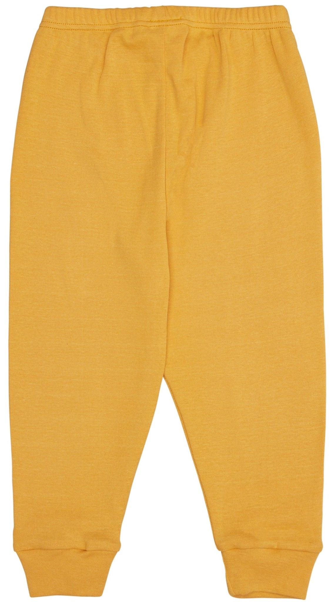 loud-proud-classics-schlafanzug-uni-curcuma-86-92-feinripp image 5