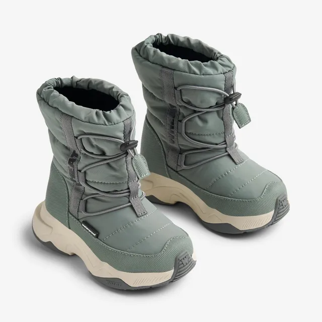 wheat-cosmo-winterboot-kinderstiefel-sage-wollfutter image 1