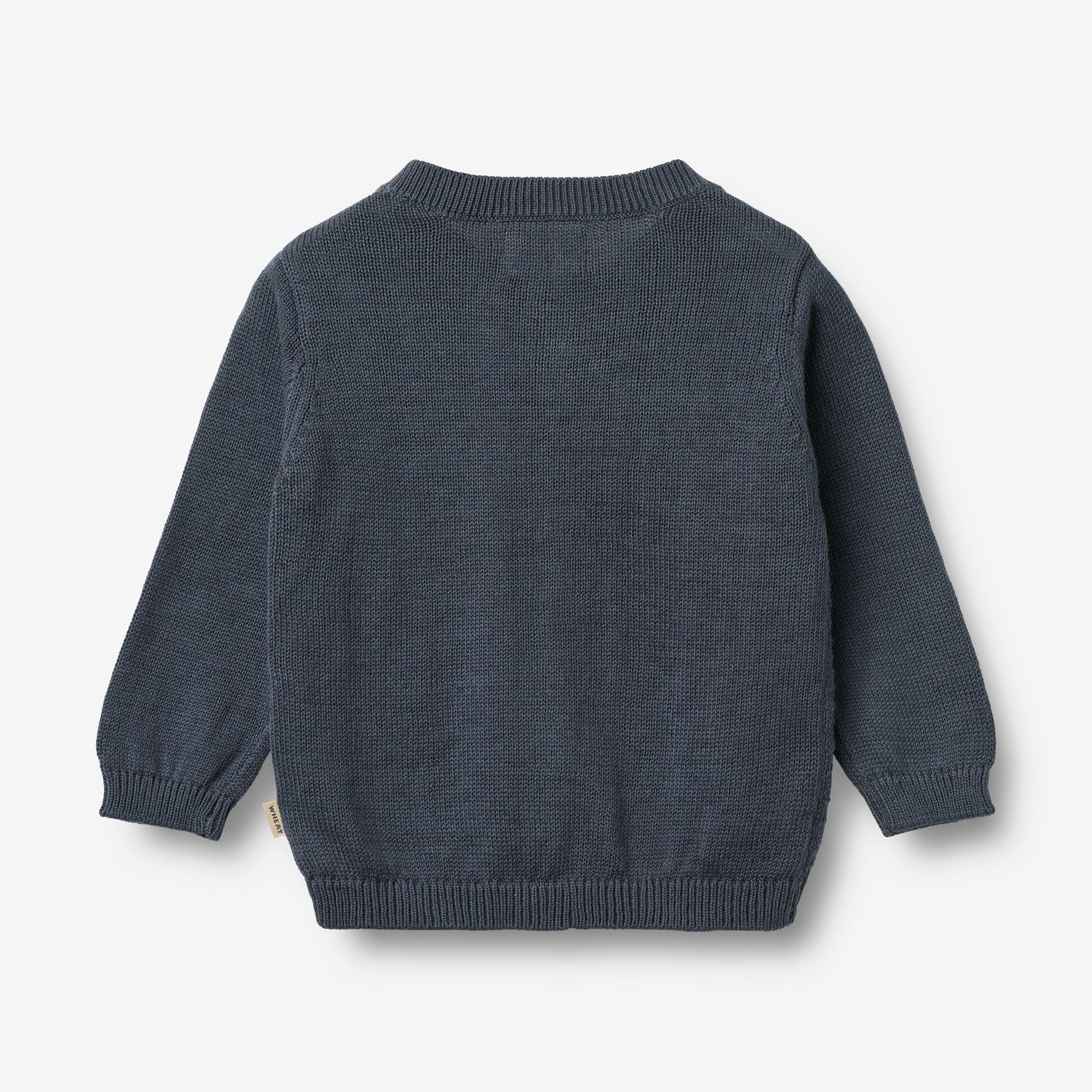 wheat-bj-rn-ink-strickjacke-bio-baumwolle-baby image 2