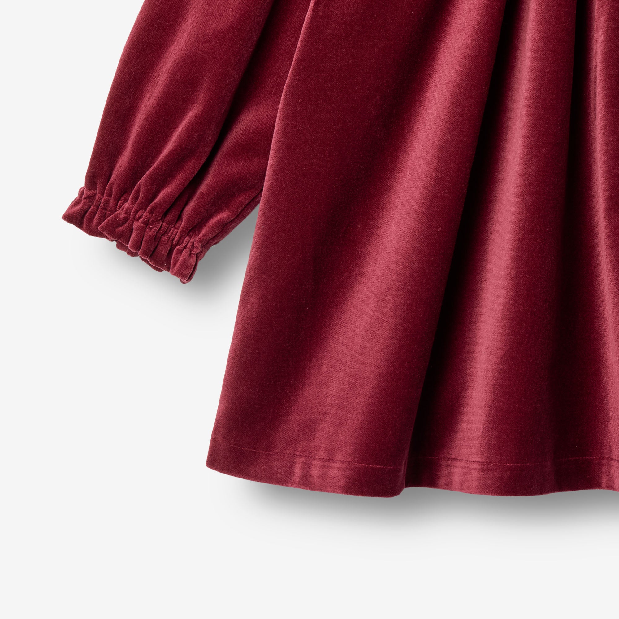 wheat-elvira-langarmkleid-ruby-red-bio-baumwolle image 3