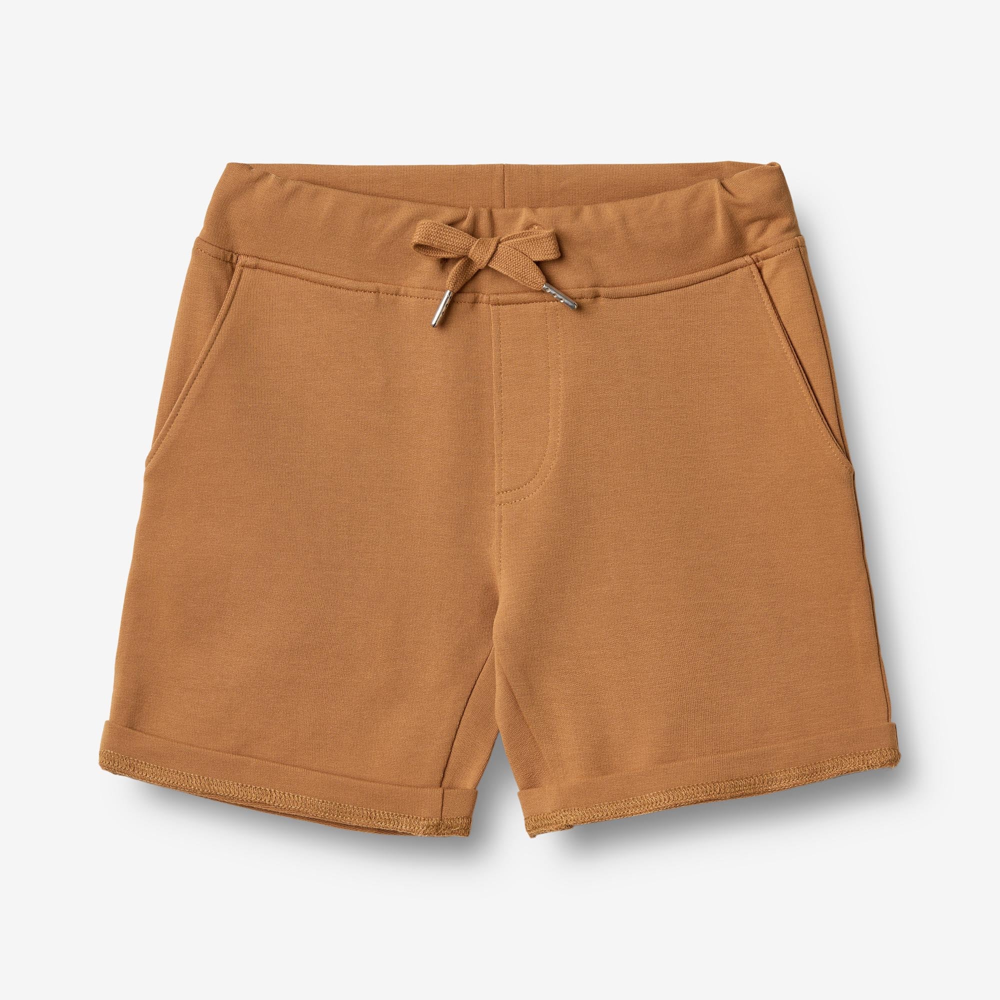 wheat-manfred-sweatshorts-almond-bio-baumwolle image 1