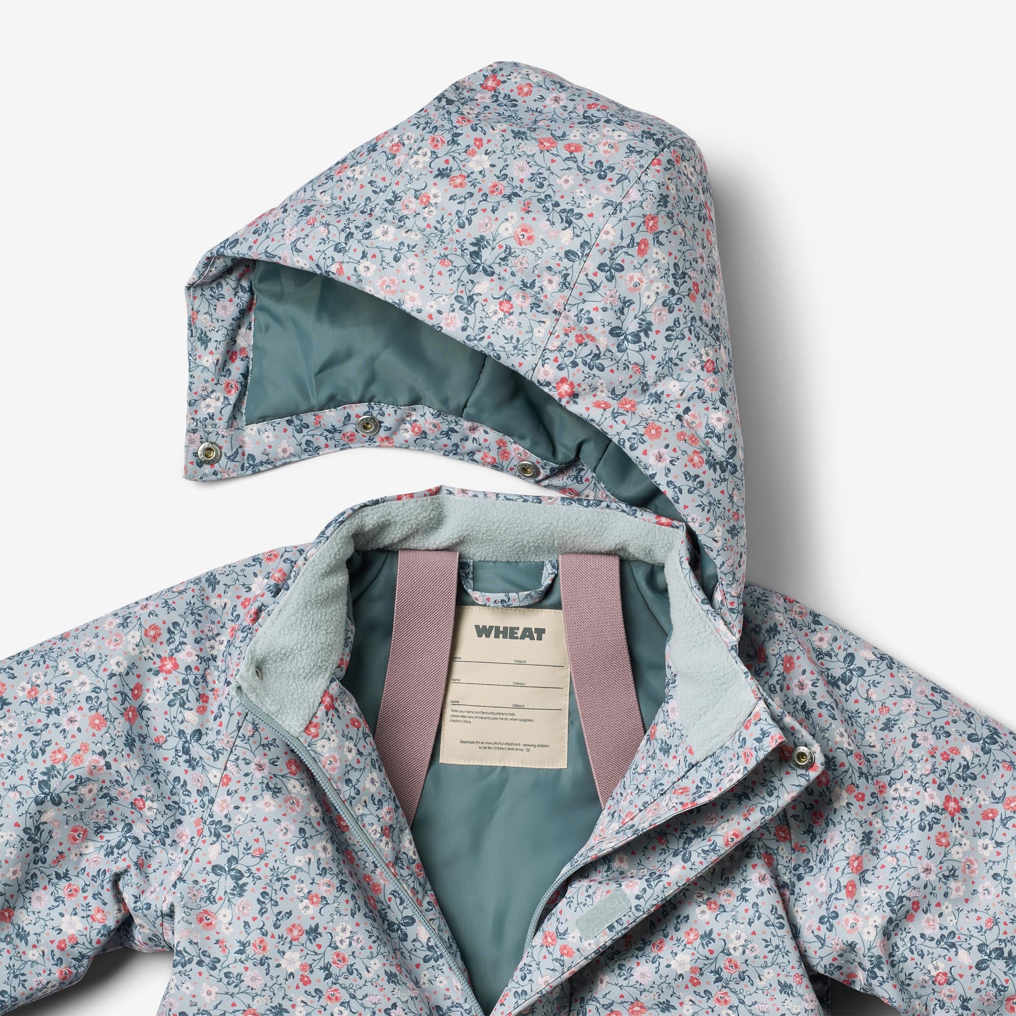 wheat-outerwear-miko-schneeanzug-soft-rain-flowers-wasserdicht image 3