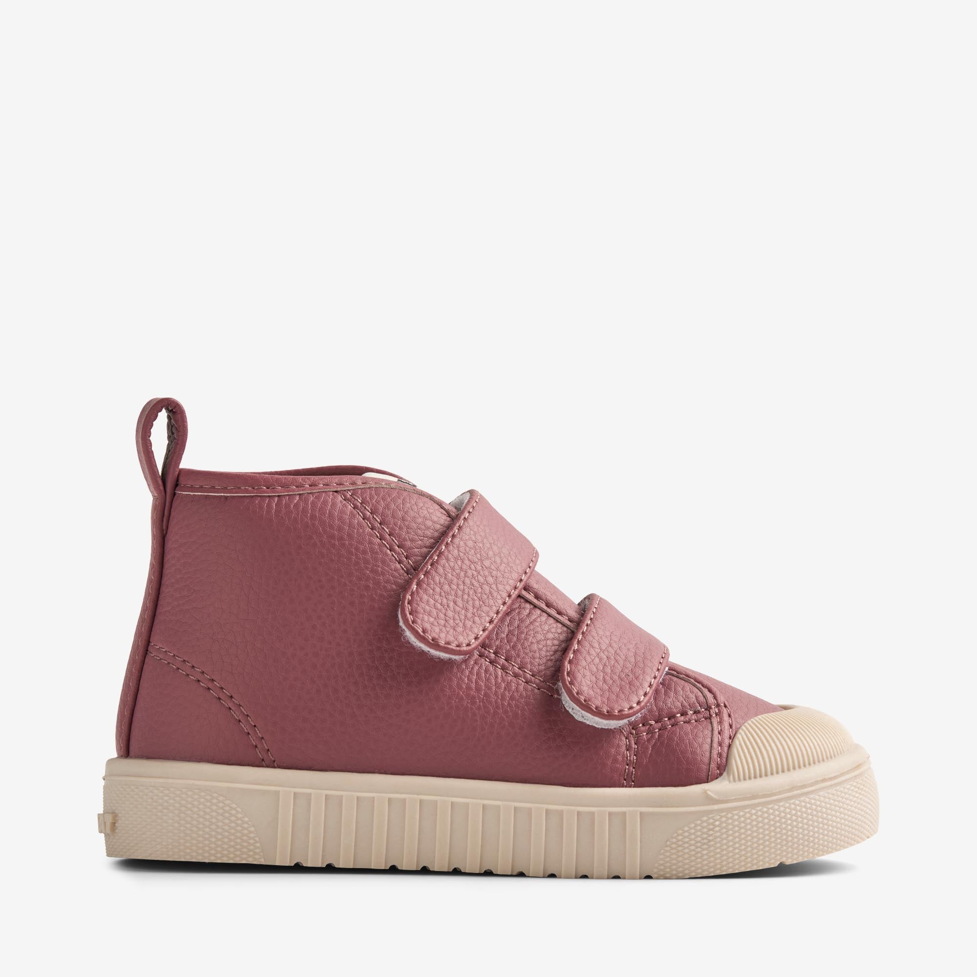 wheat-leo-sneaker-warm-lilac-leder-klett image 3