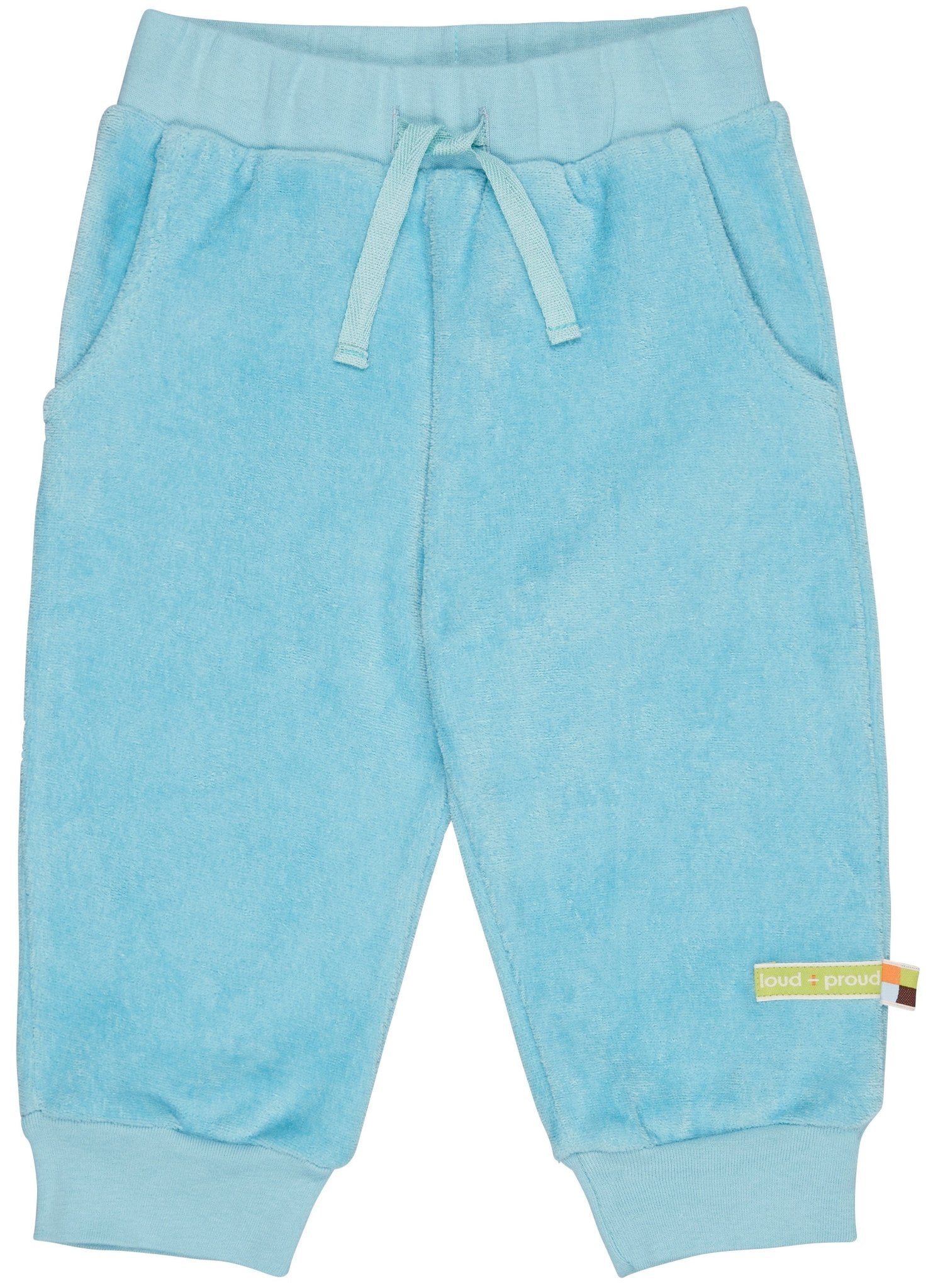 loud-proud-classics-hose-frottee-baby-lagoon-86-92-fisch-print image 1