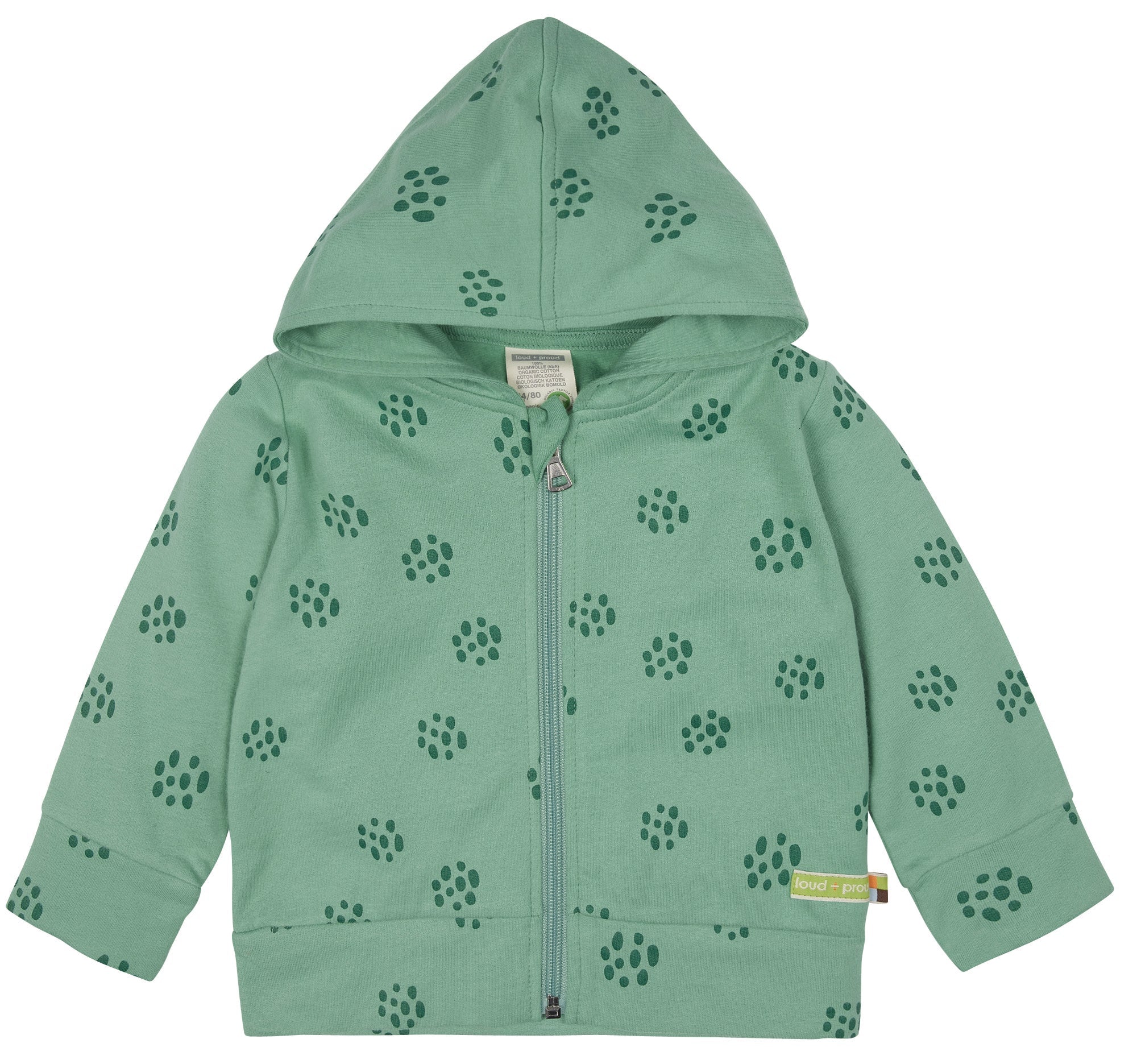 loud-proud-classics-kapuzenjacke-druck-ultramarine-86-92 image 1