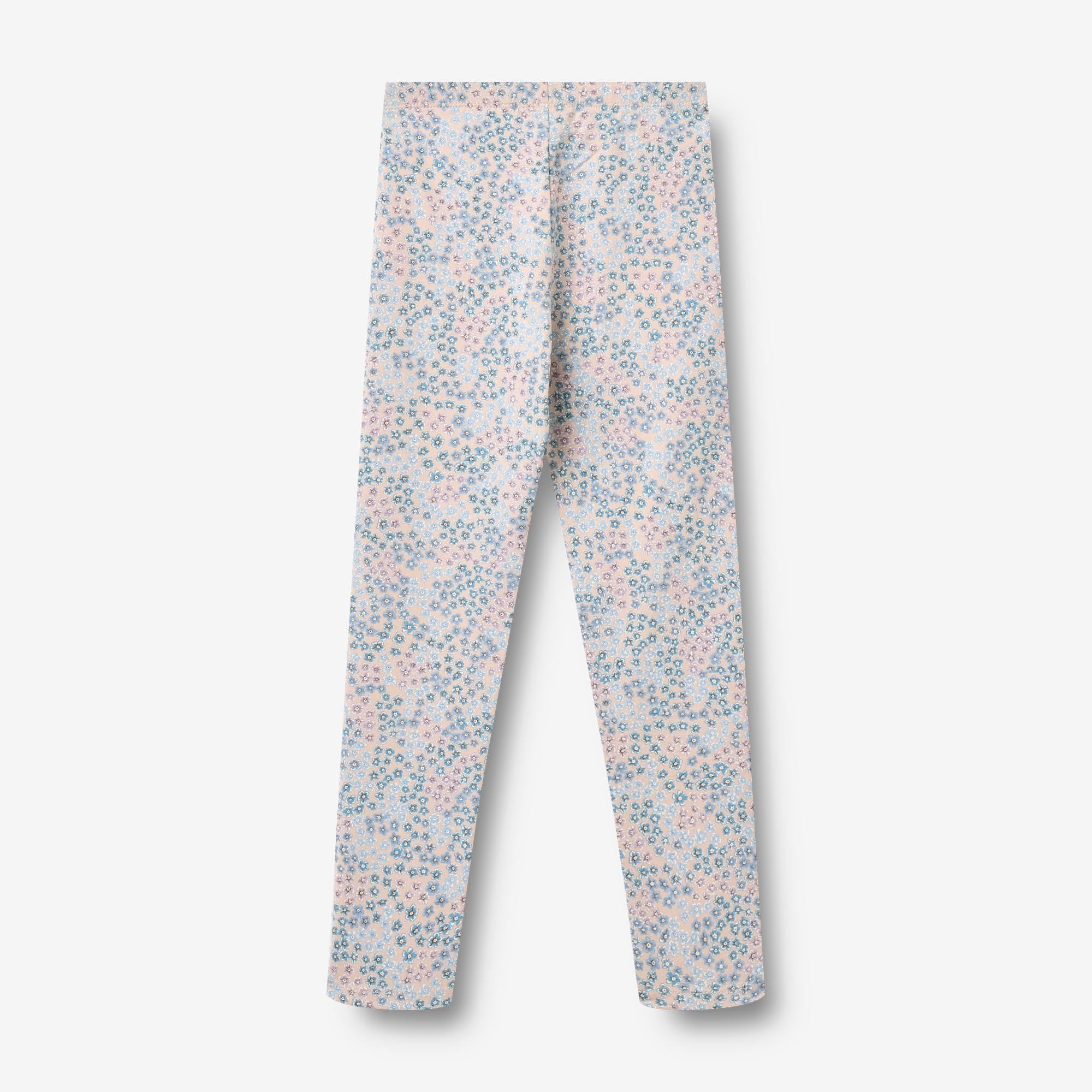 wheat-jersey-leggings-jules-powder-blue-flowers-bio image 2