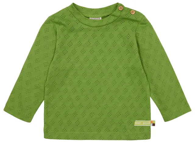 loud-proud-classics-shirt-lochmuster-langarm-grass-86-92-jacquard image 1