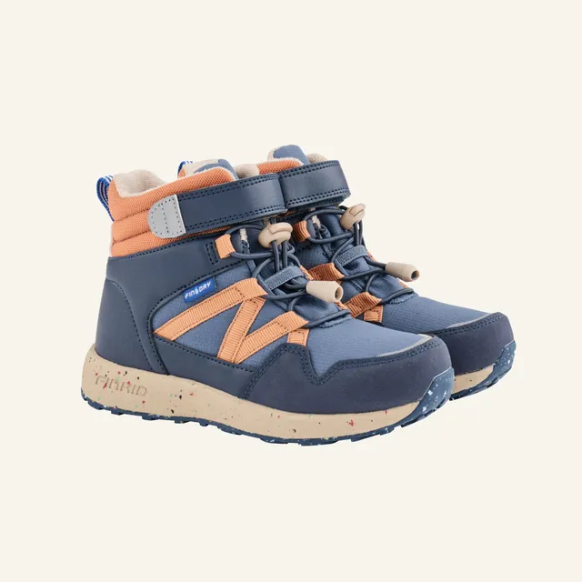 finkid-husky-lammikko-stiefel-bluestone-denim-30-wasserdicht image 1