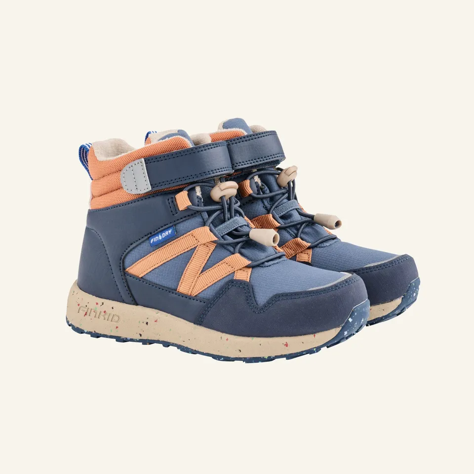finkid-husky-lammikko-stiefel-bluestone-denim-30-wasserdicht image 1