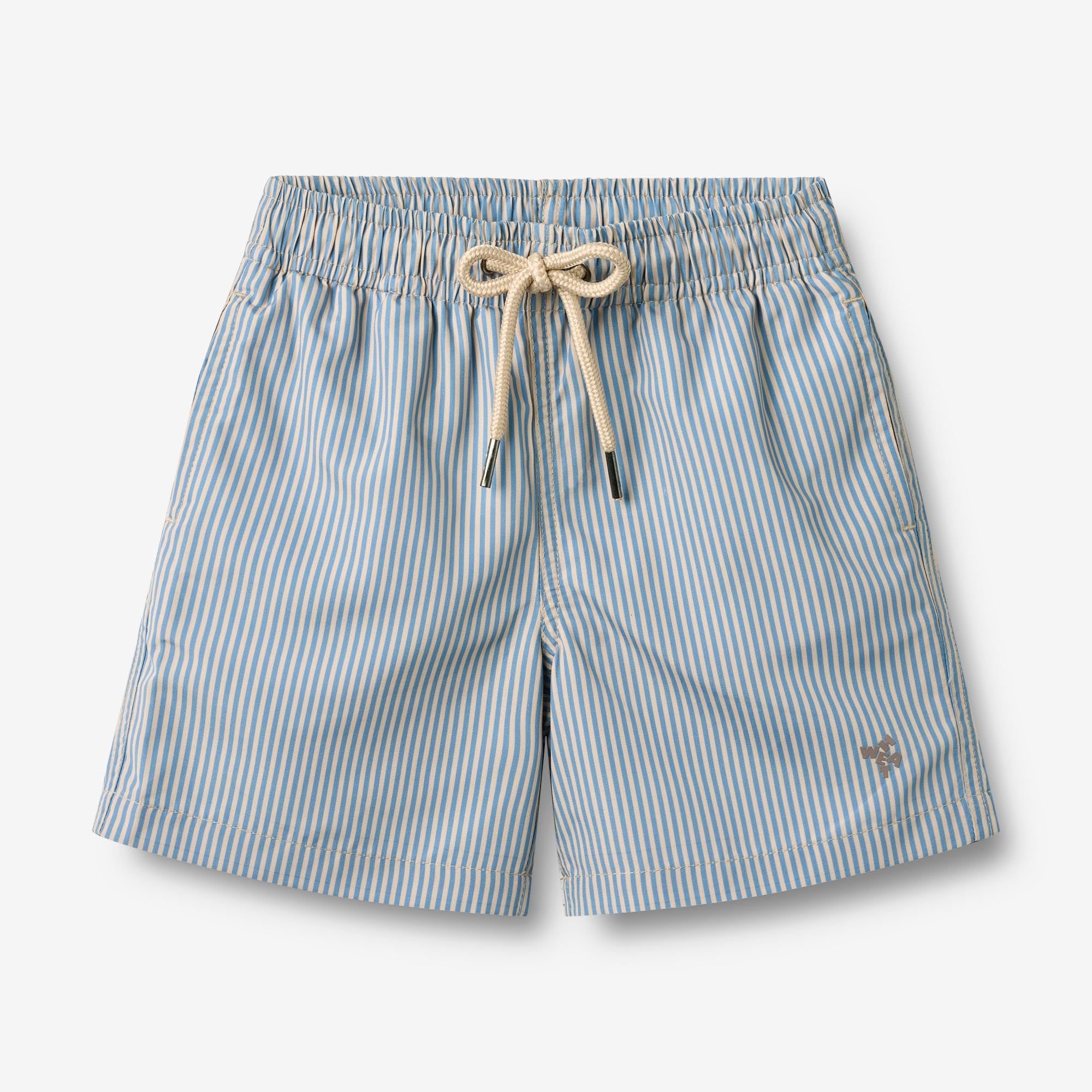 wheat-clothing-hansi-swim-trunk-badehose-blue-swim-stripe image 1
