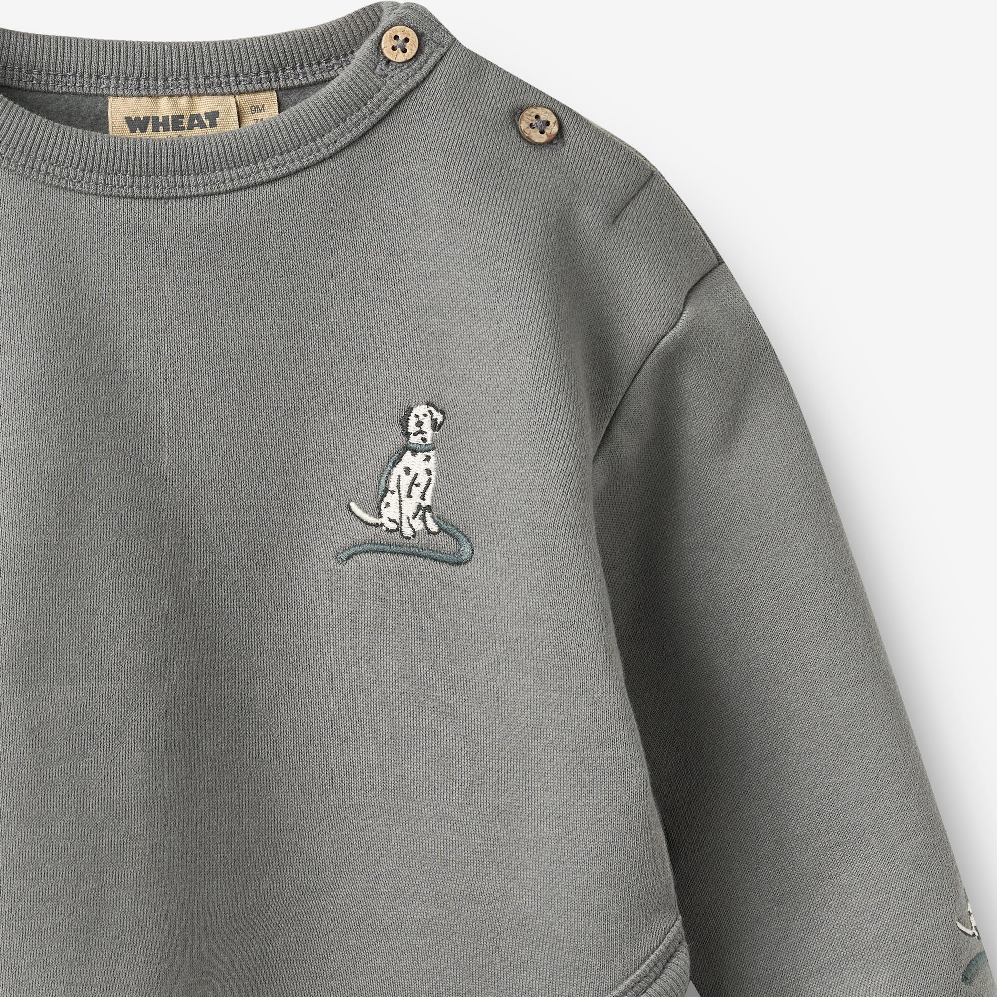 wheat-abel-sweatshirt-flint-baby-bio-baumwolle-pullover image 4