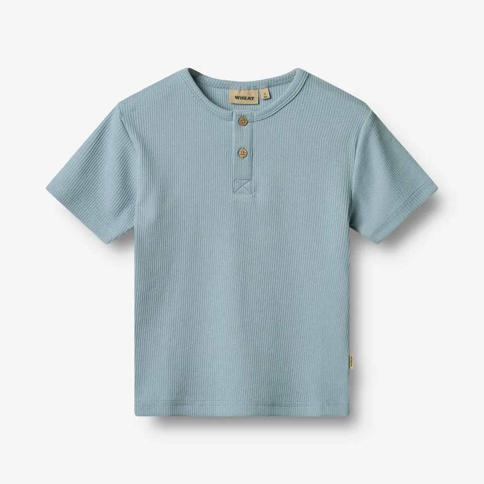 wheat-lumi-kinder-t-shirt-calm-blue-bio image 1