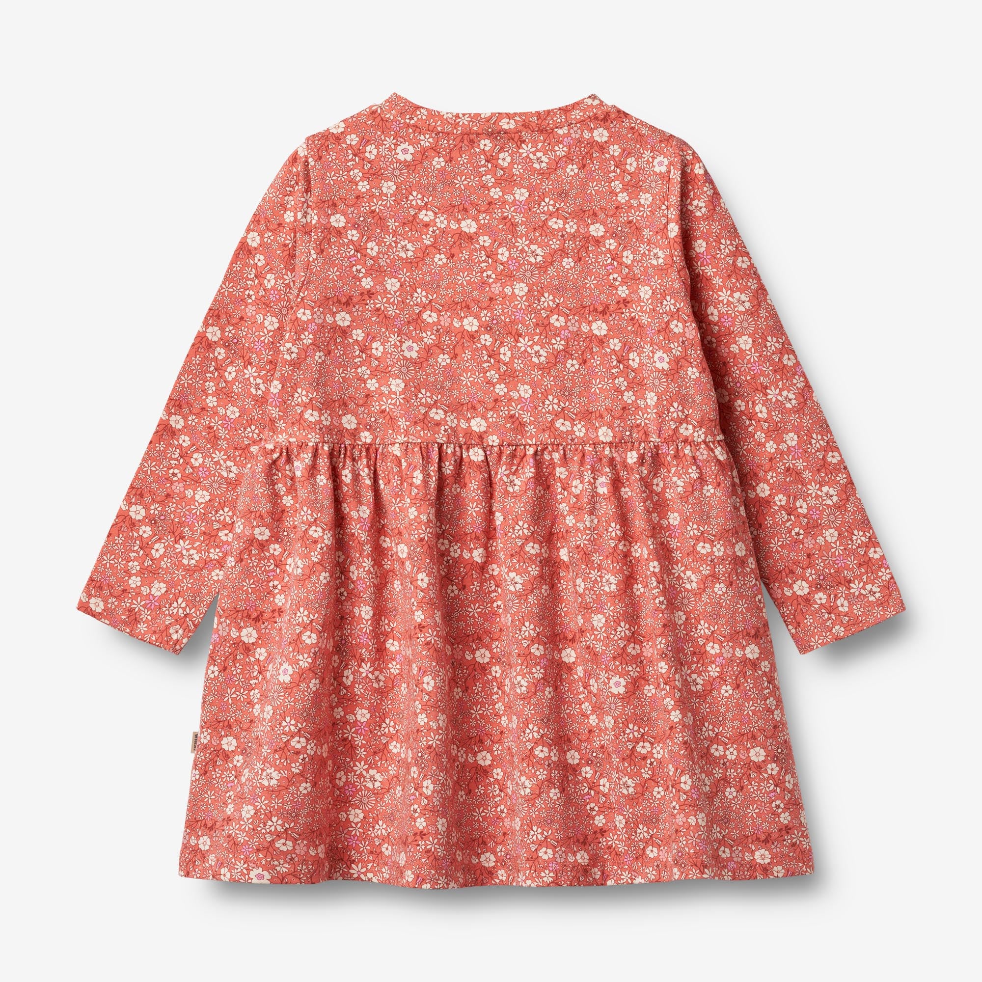 wheat-sessa-jerseykleid-coral-flowers-langarm image 2