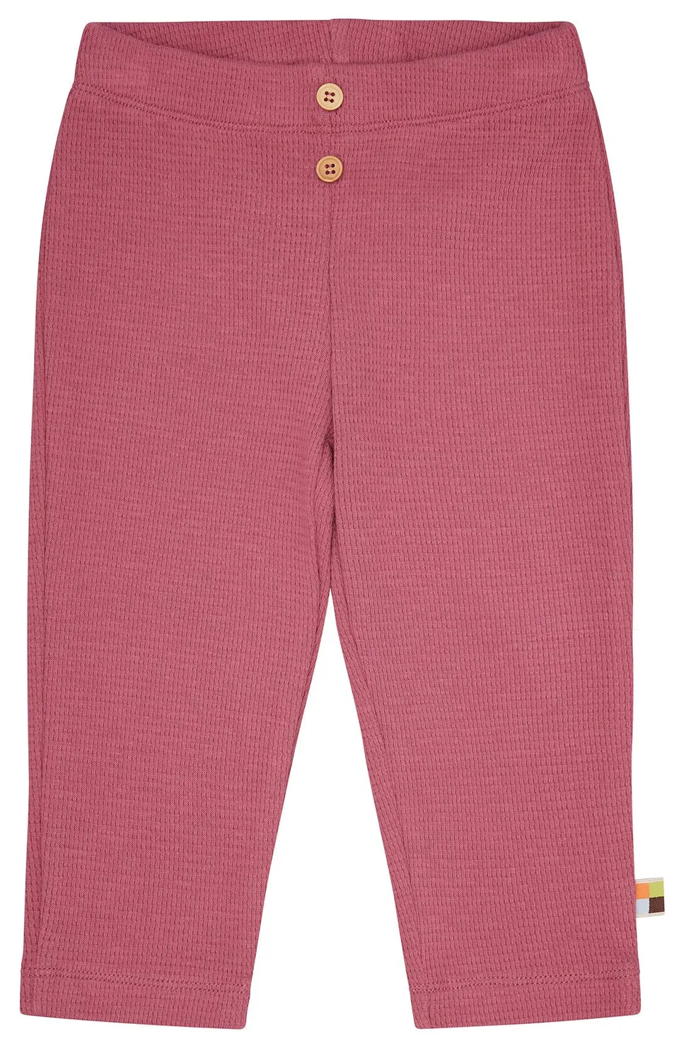 loud-proud-classics-hose-waffel-optik-baby-rouge-86-92-interlock image 1