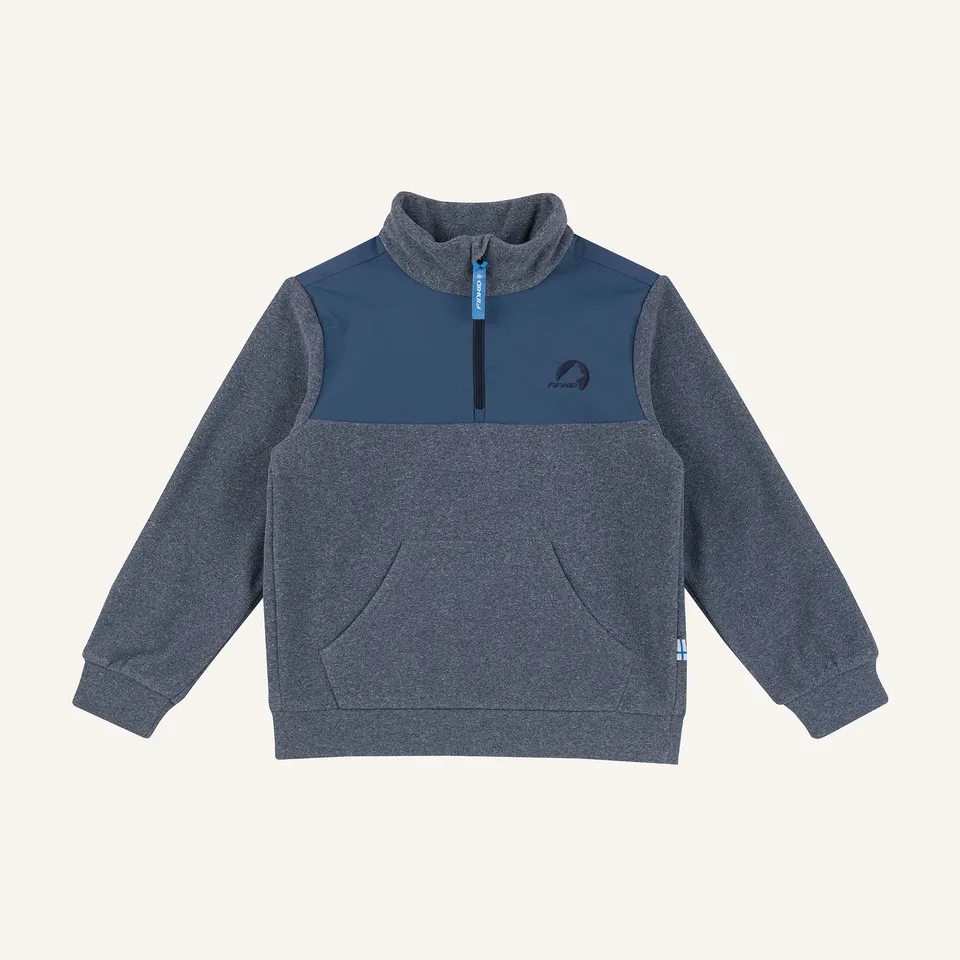 finkid-masi-knit-pullover-cranberry-peach-strickfleece image 1