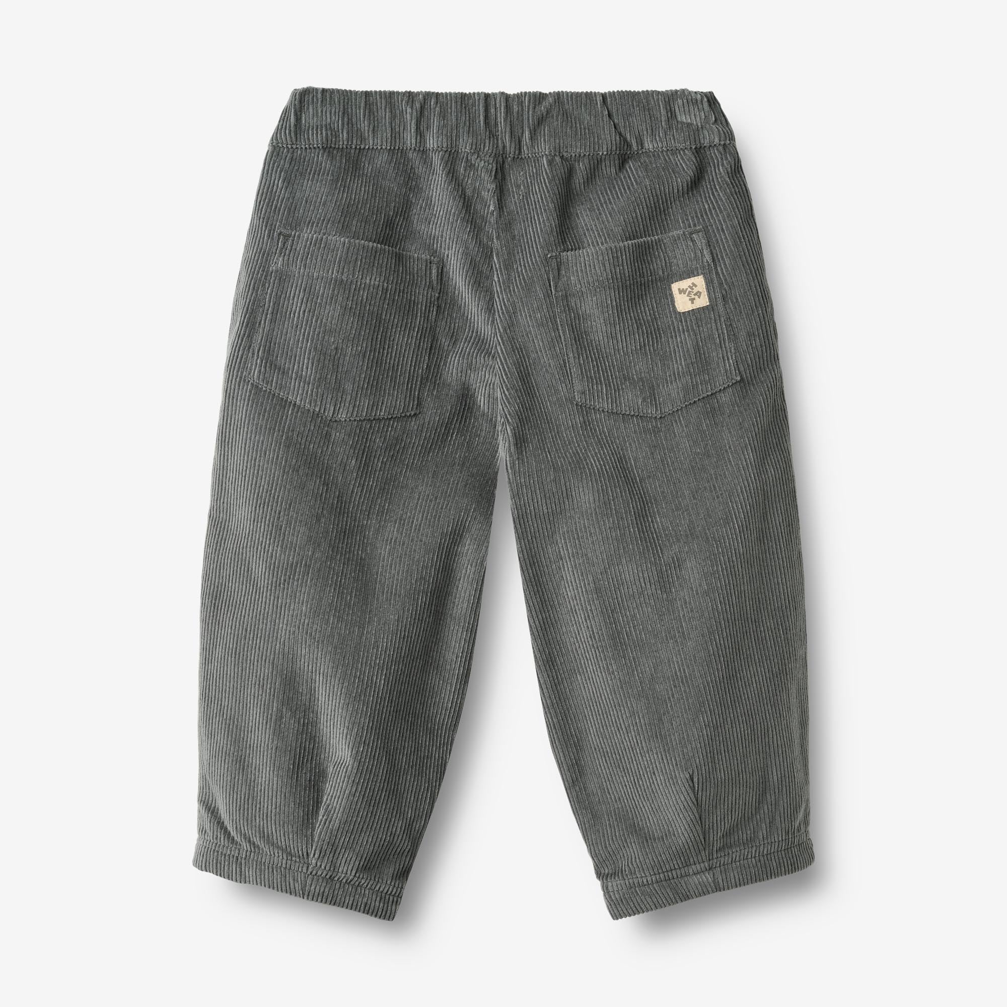 wheat-juno-hose-dark-charcoal-cord-bio-baumwolle image 2