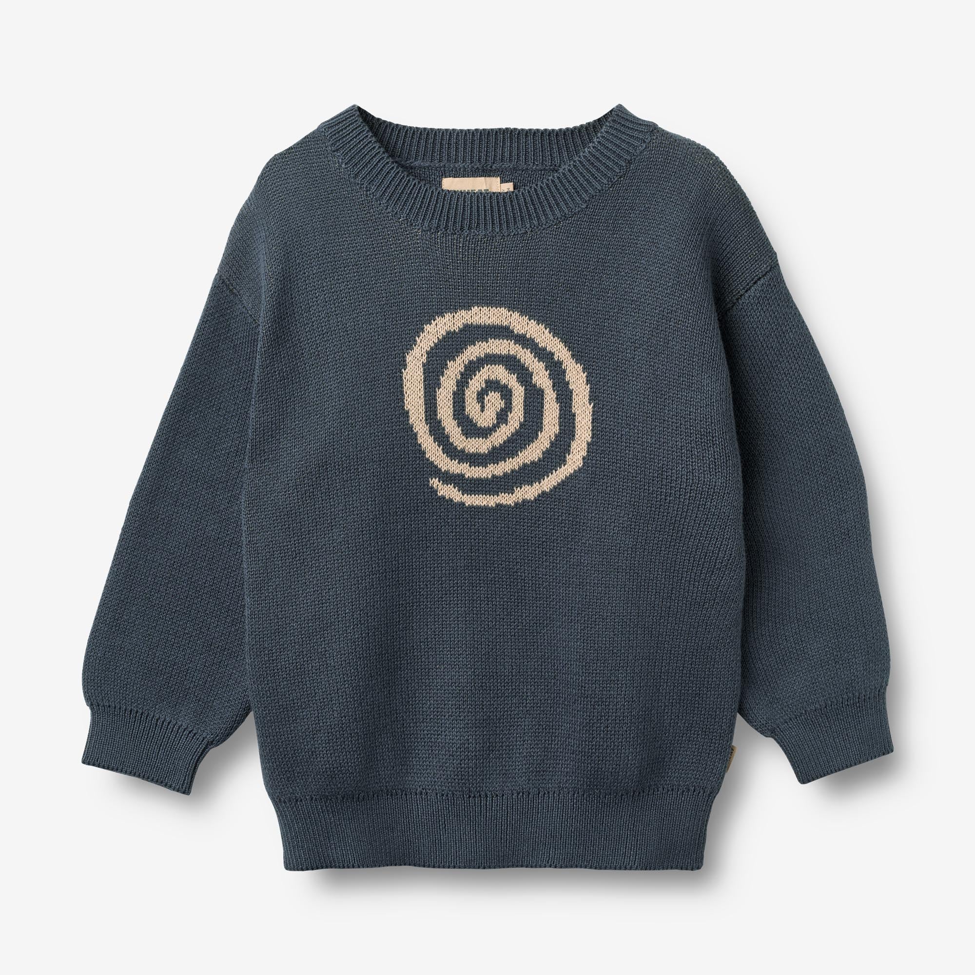 wheat-jacquard-pullover-lesley-strickpullover-ink-bio-baumwolle image 1