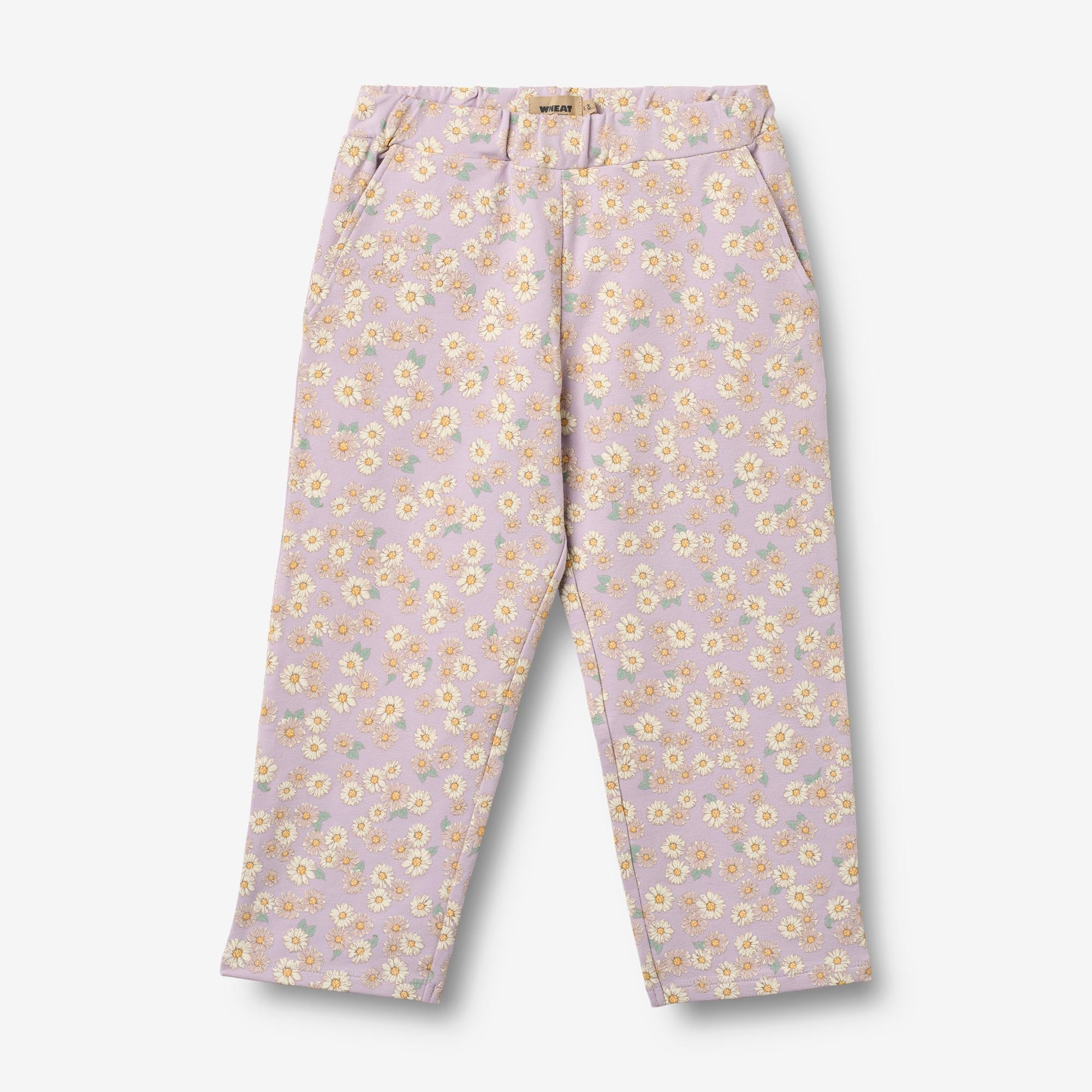 wheat-sweatpants-eline-jogginghose-lavender-daisies-bio image 1