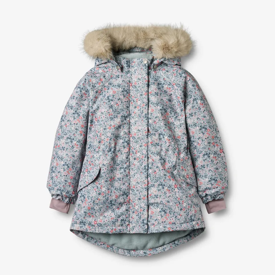 wheat-mathilde-jacke-soft-rain-flowers-recycelt image 1