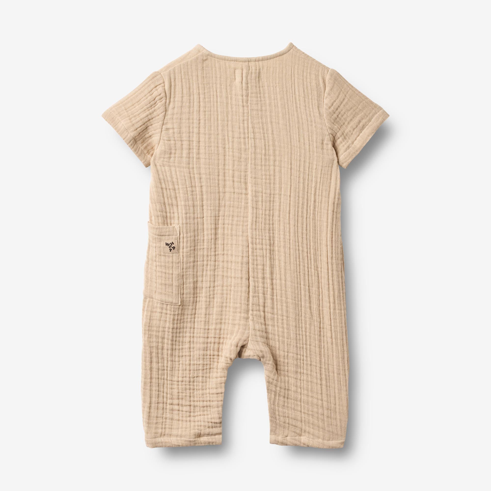wheat-alex-romper-babyoverall-warm-sand-gr-62 image 2