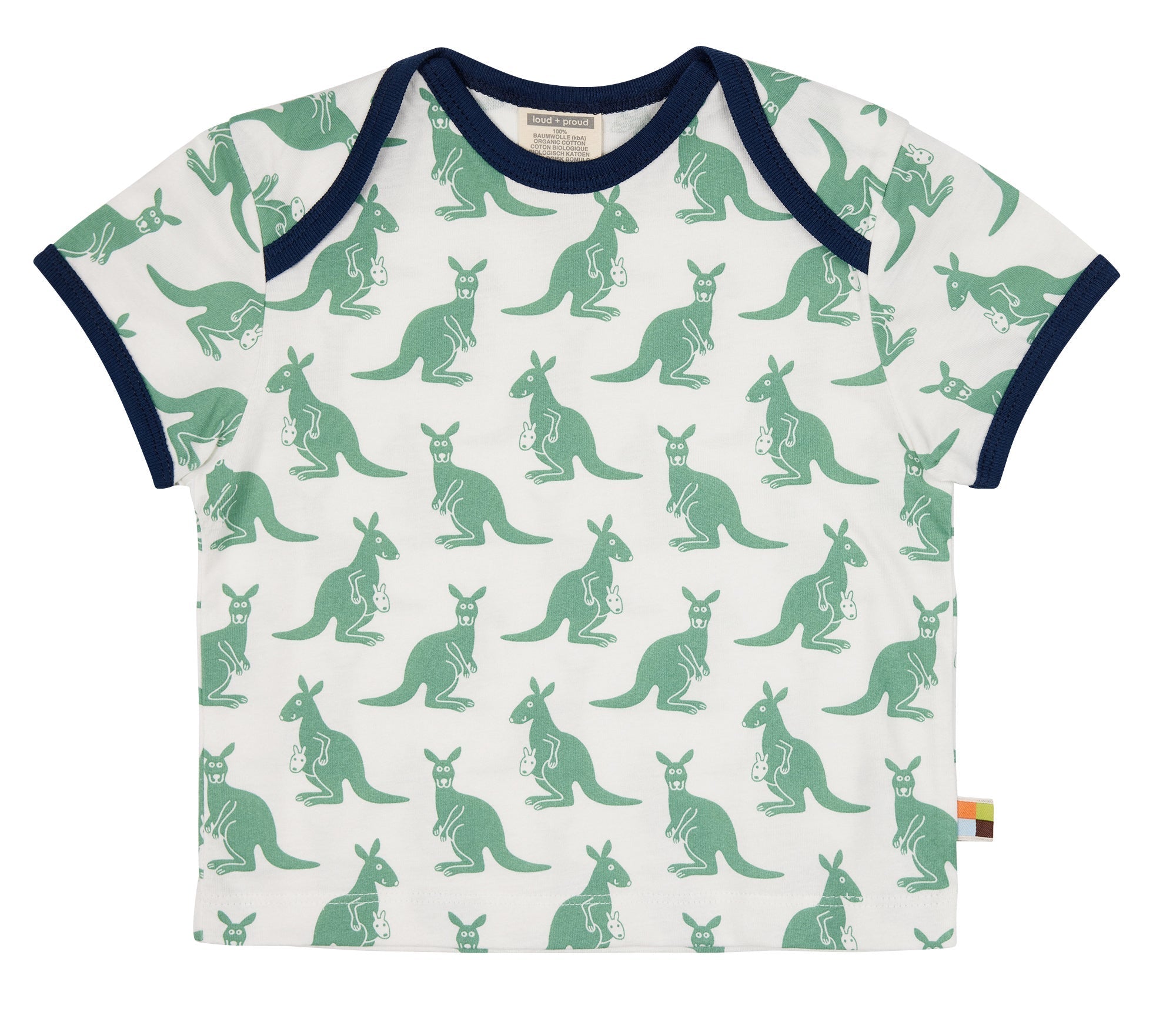 loud-proud-classics-t-shirt-druck-kinder-t-shirt-bamboo-86-92-jersey image 1