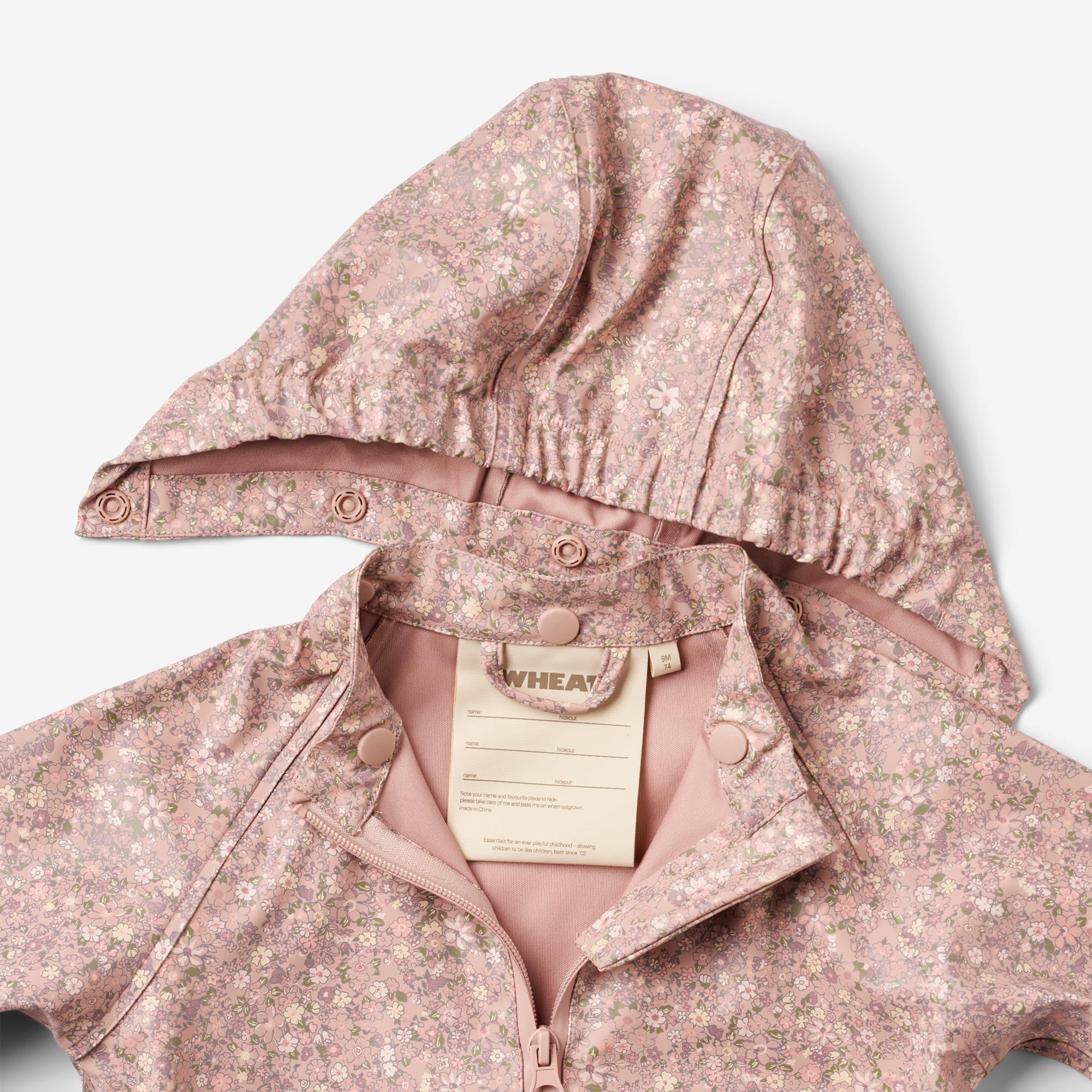 wheat-outerwear-charlie-regenset-powder-flower-meadow-wasserdicht image 3
