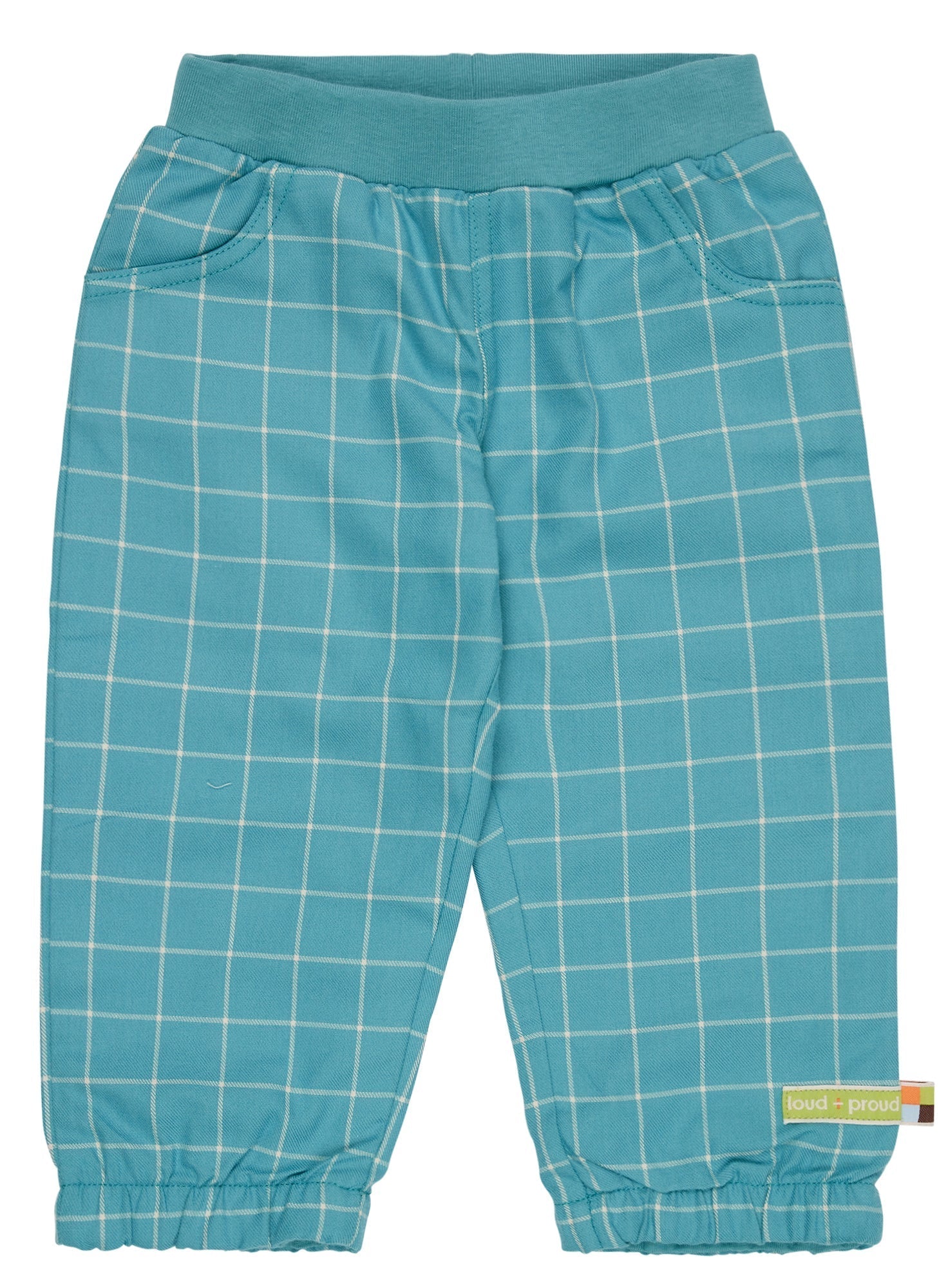 loud-proud-classics-karo-hose-kinder-jerseyfutter-topaz image 5