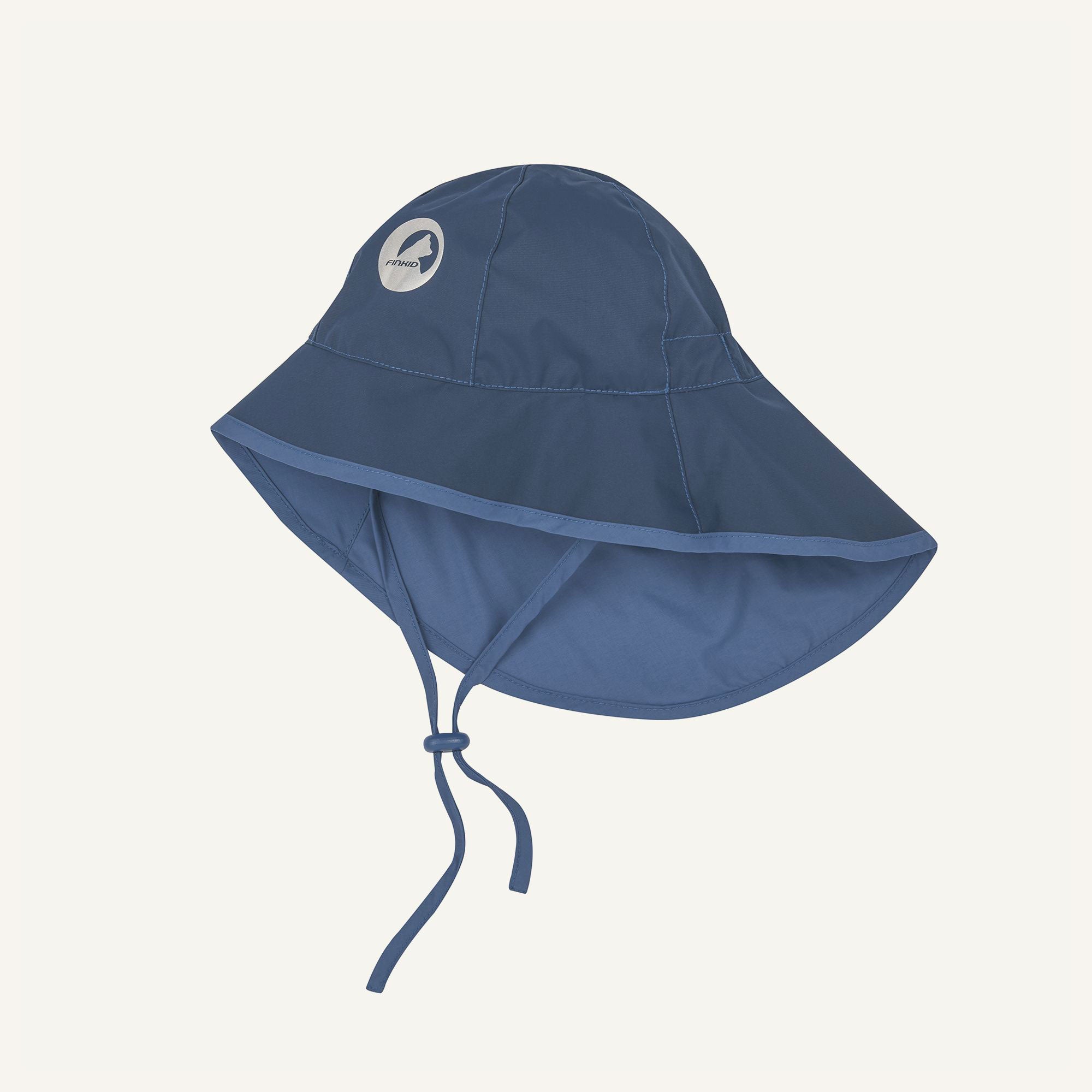 finkid-husky-tihku-regenhut-navy-denim-wasserdicht image 1