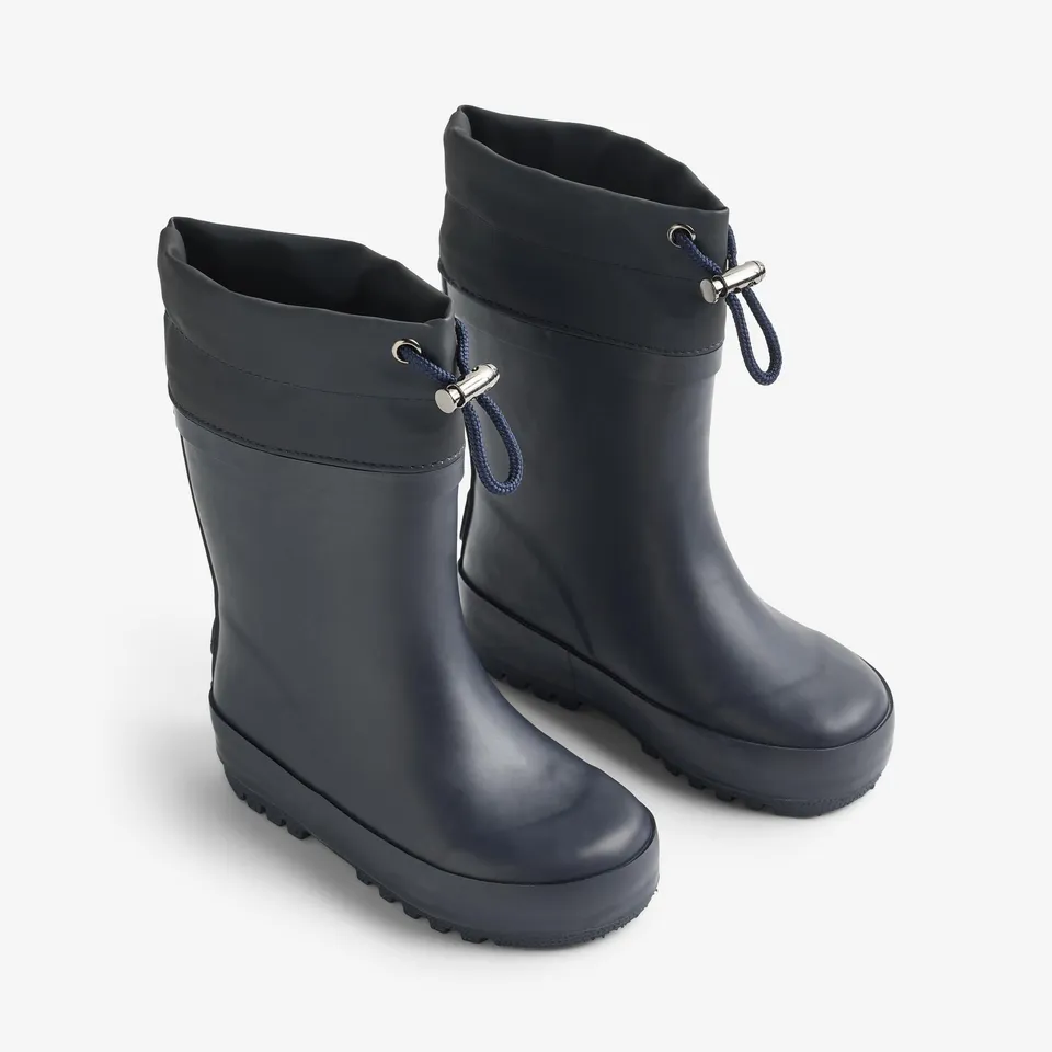 wheat-thermo-gummistiefel-navy-naturkautschuk-22-35 image 1
