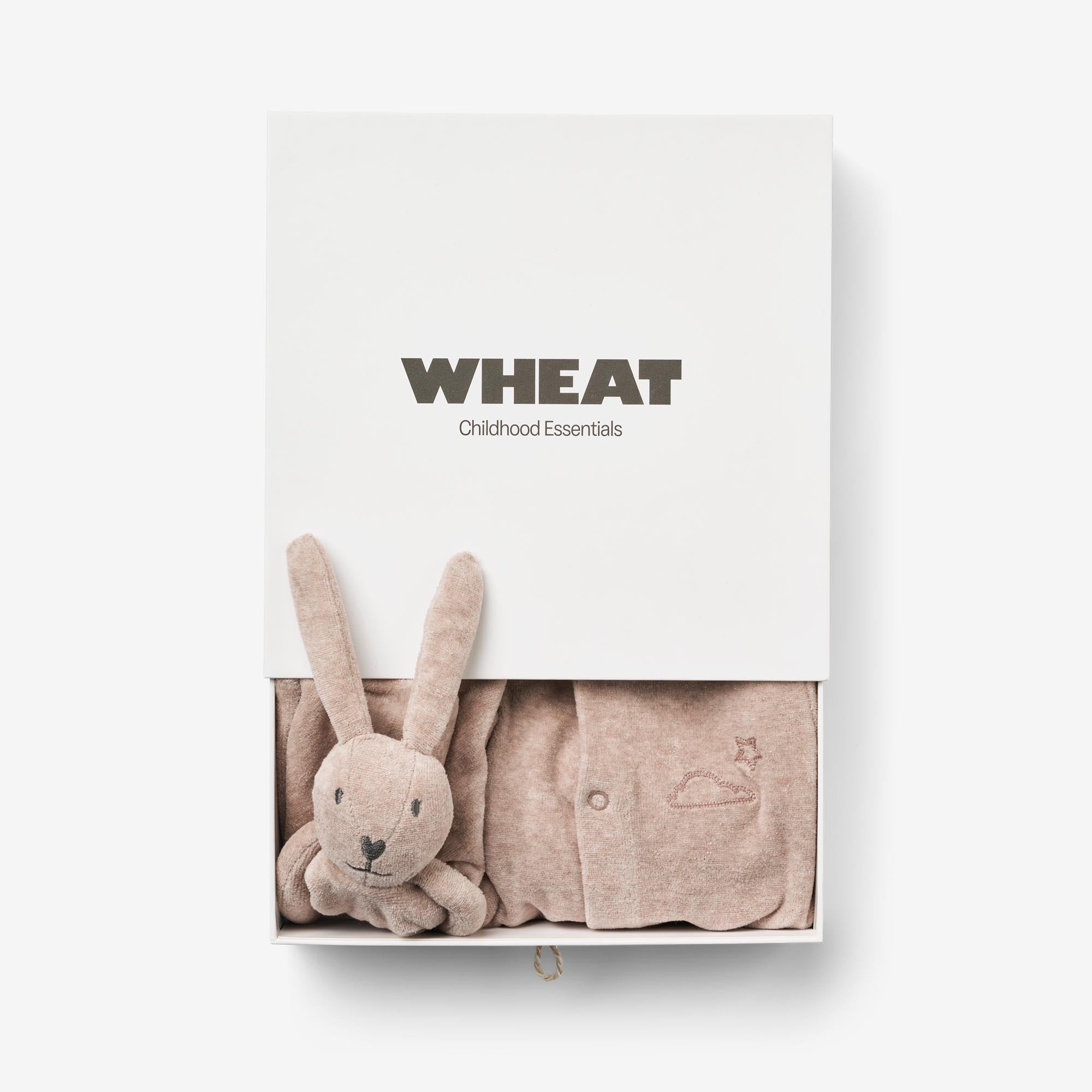 wheat-robin-baby-set-melange-rose-bio-baumwolle-geschenkbox image 6