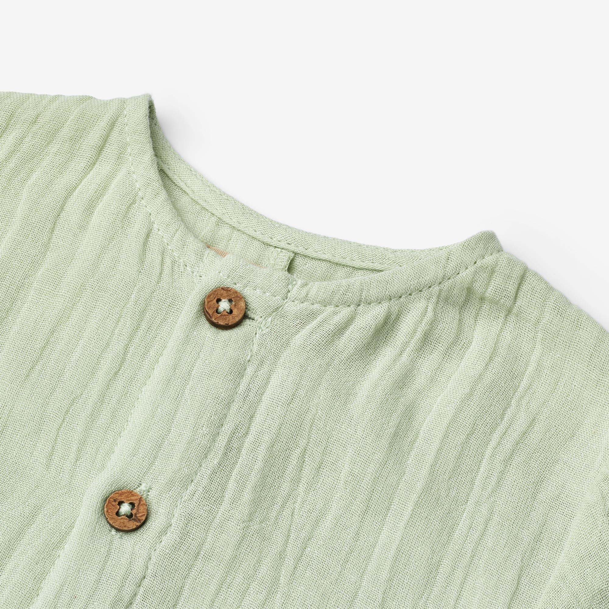 wheat-alex-romper-soft-mint-bio-baumwolle-overall image 2