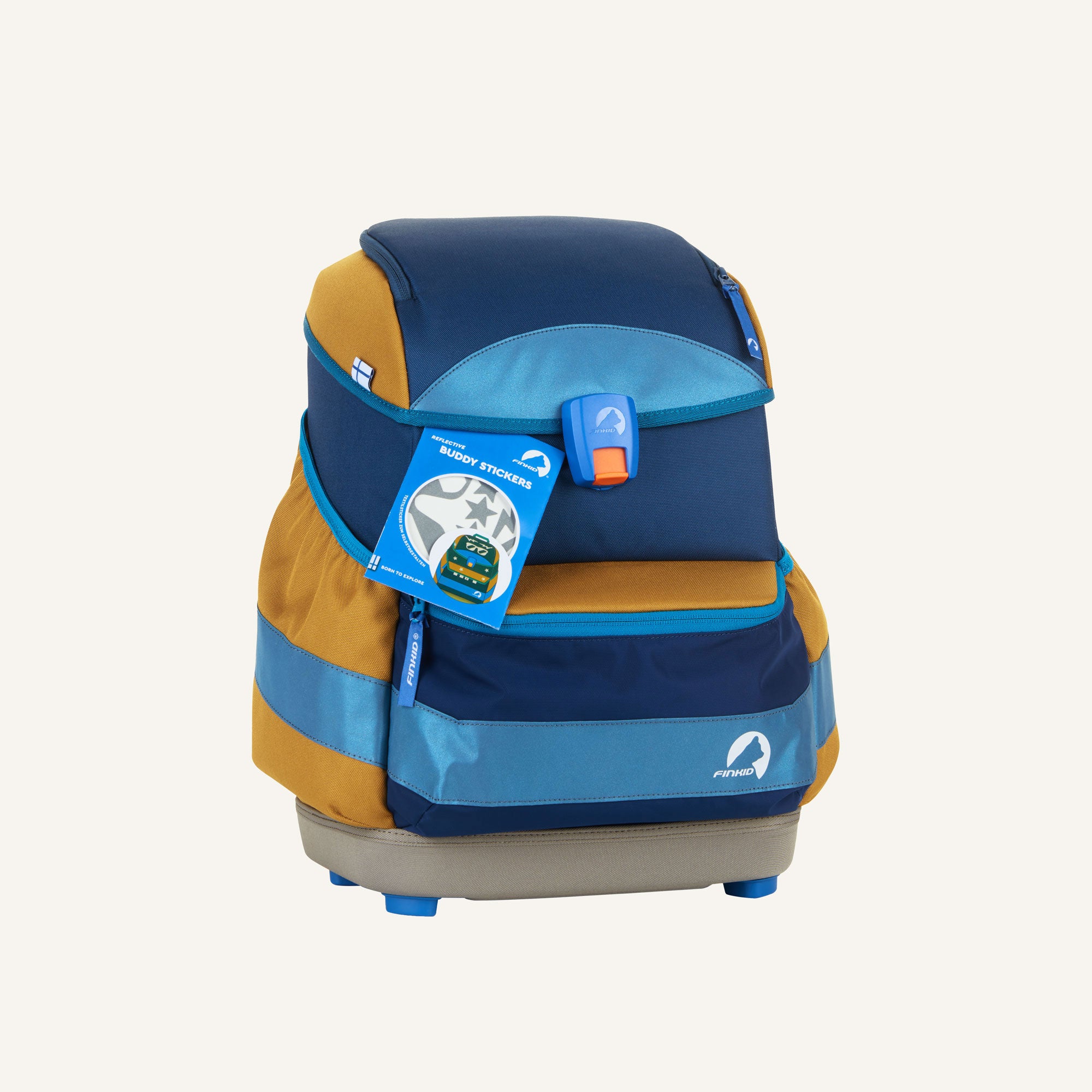 finkid-buddy-eko-smart-schulranzen-denim-dove-20l-wasserfest image 7