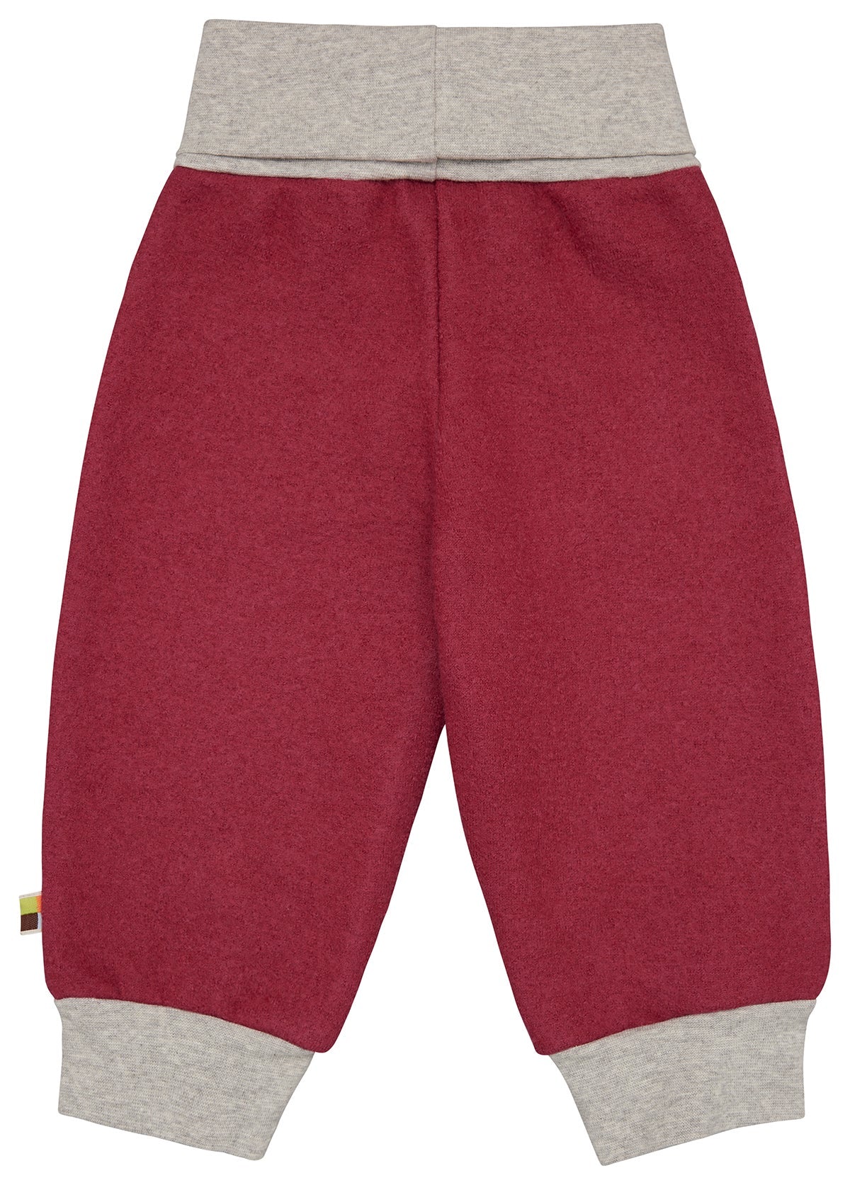 loud-proud-classics-wollwalk-hose-baby-rouge-umschlagbund image 2